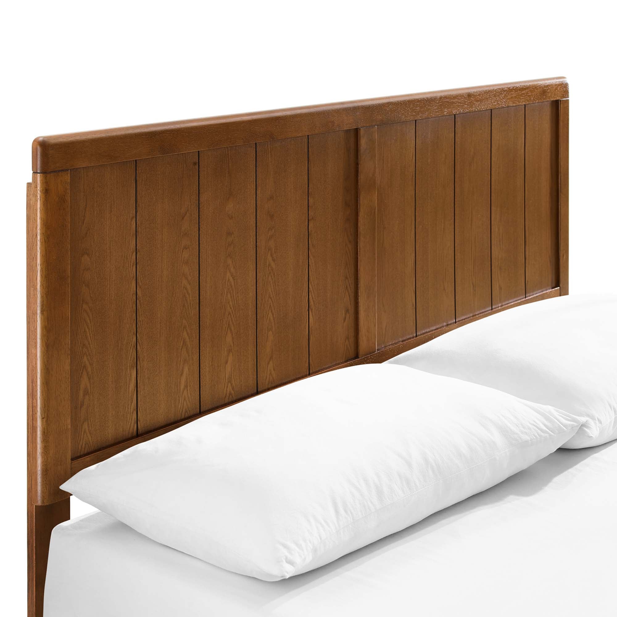 Alana Wood Full Platform Bed with Angular Frame by Modway