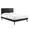 Alana Wood Full Platform Bed with Splayed Legs by Modway