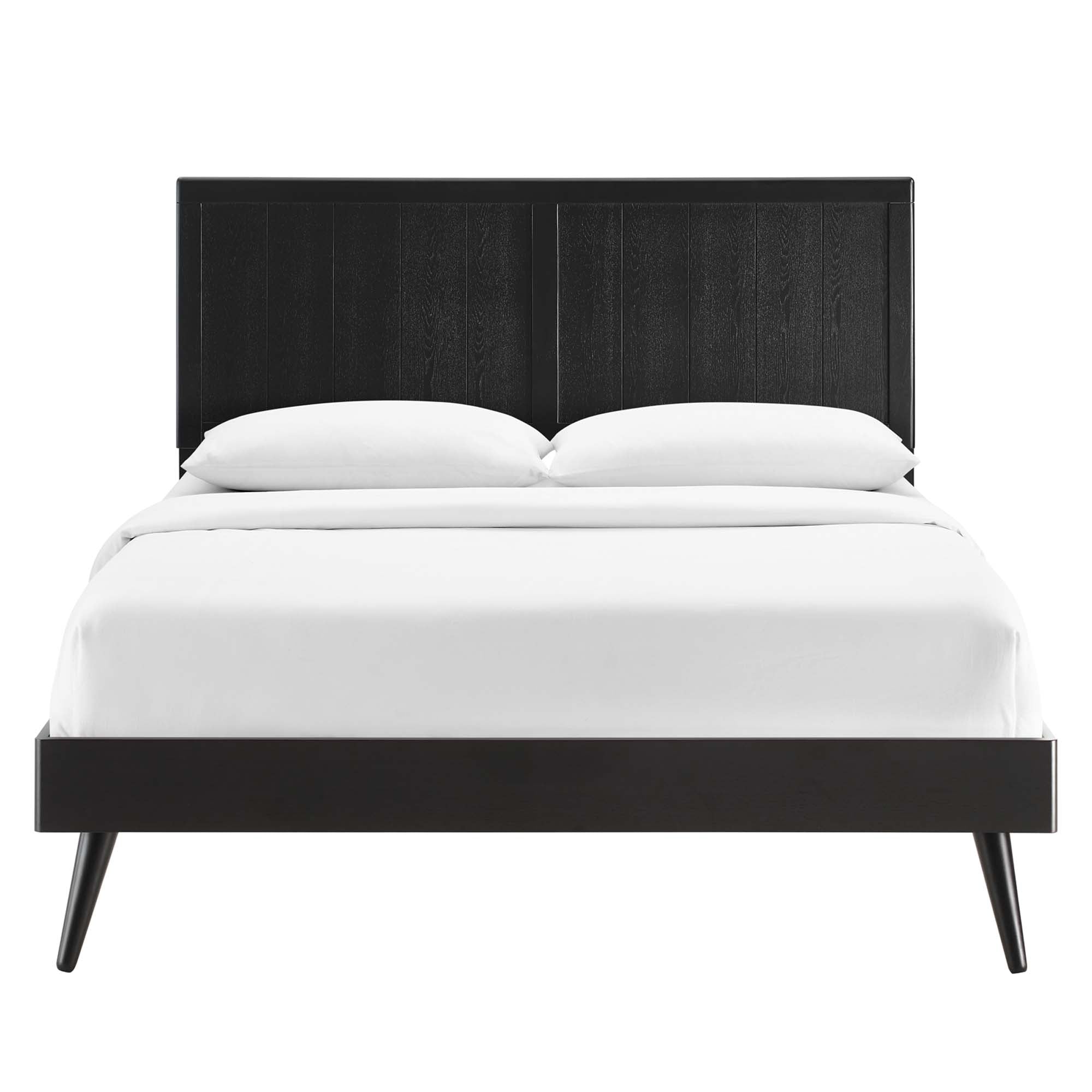 Alana Wood Full Platform Bed with Splayed Legs by Modway