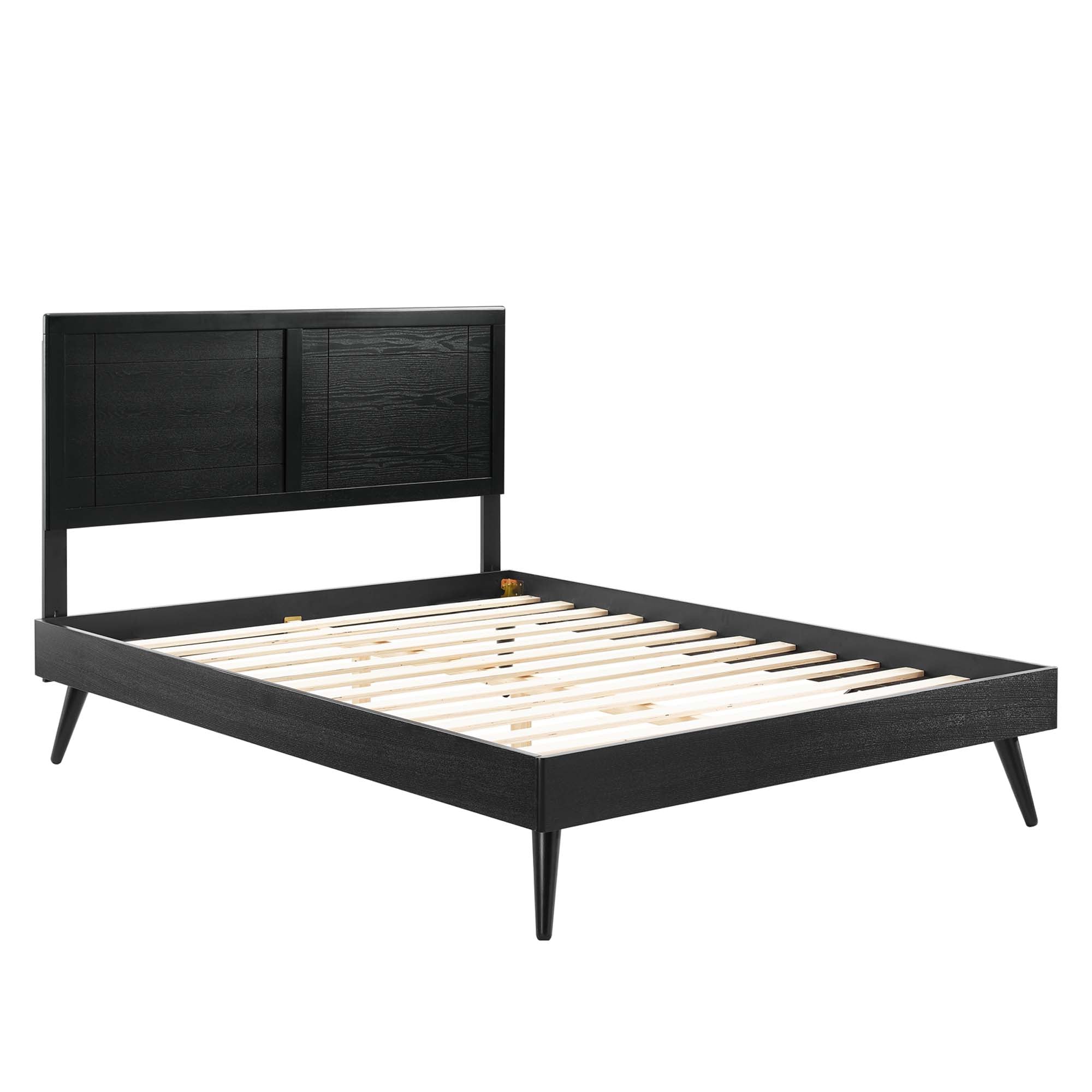 Marlee Wood Full Platform Bed with Splayed Legs by Modway