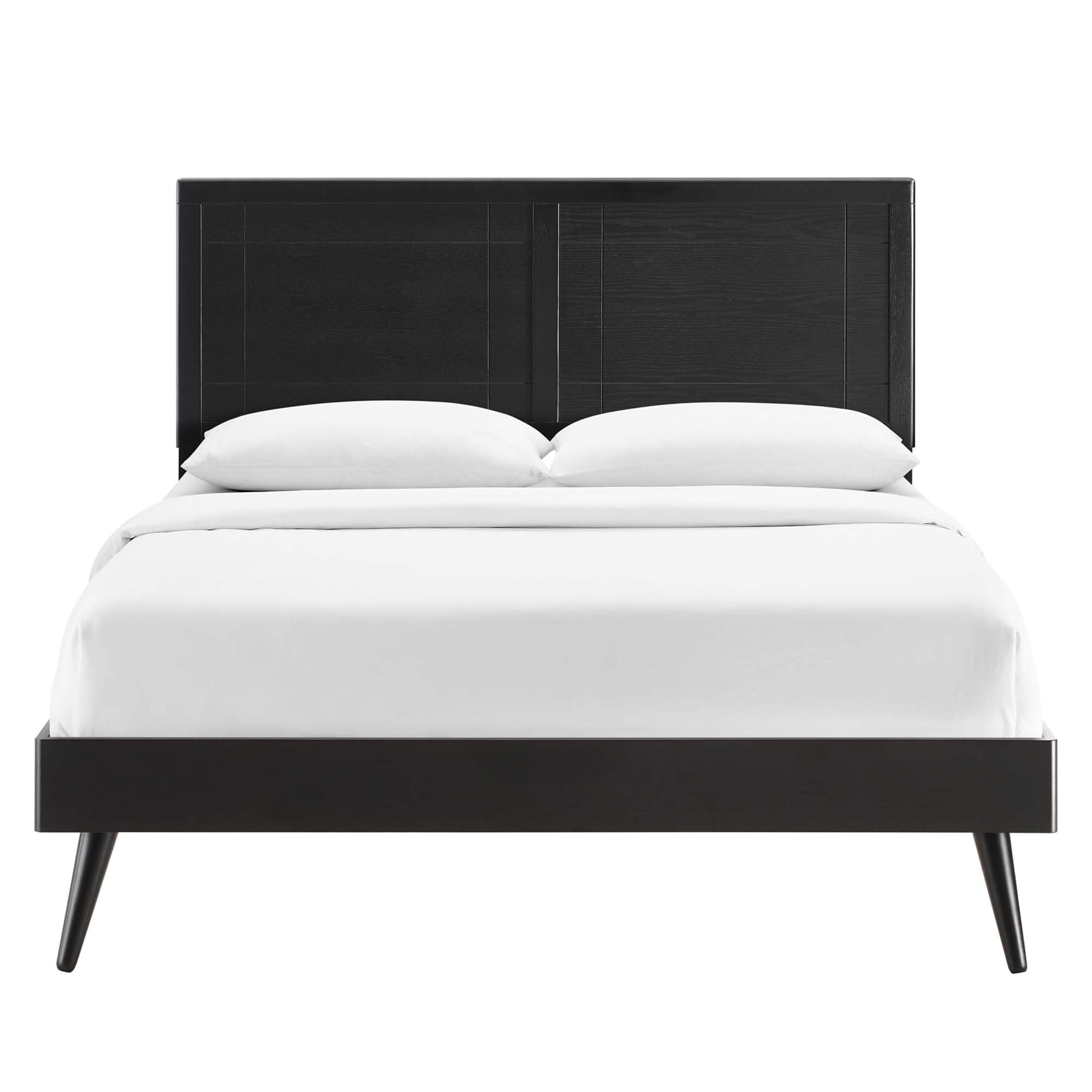 Marlee Wood Full Platform Bed with Splayed Legs by Modway