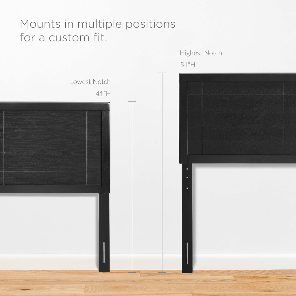 Marlee Wood Full Platform Bed with Splayed Legs by Modway