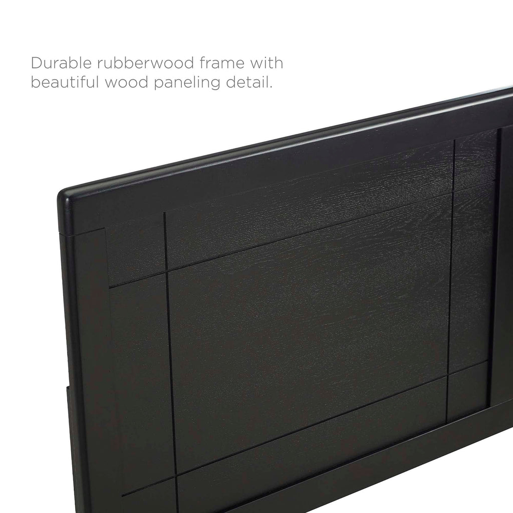 Marlee Wood Full Platform Bed with Splayed Legs by Modway