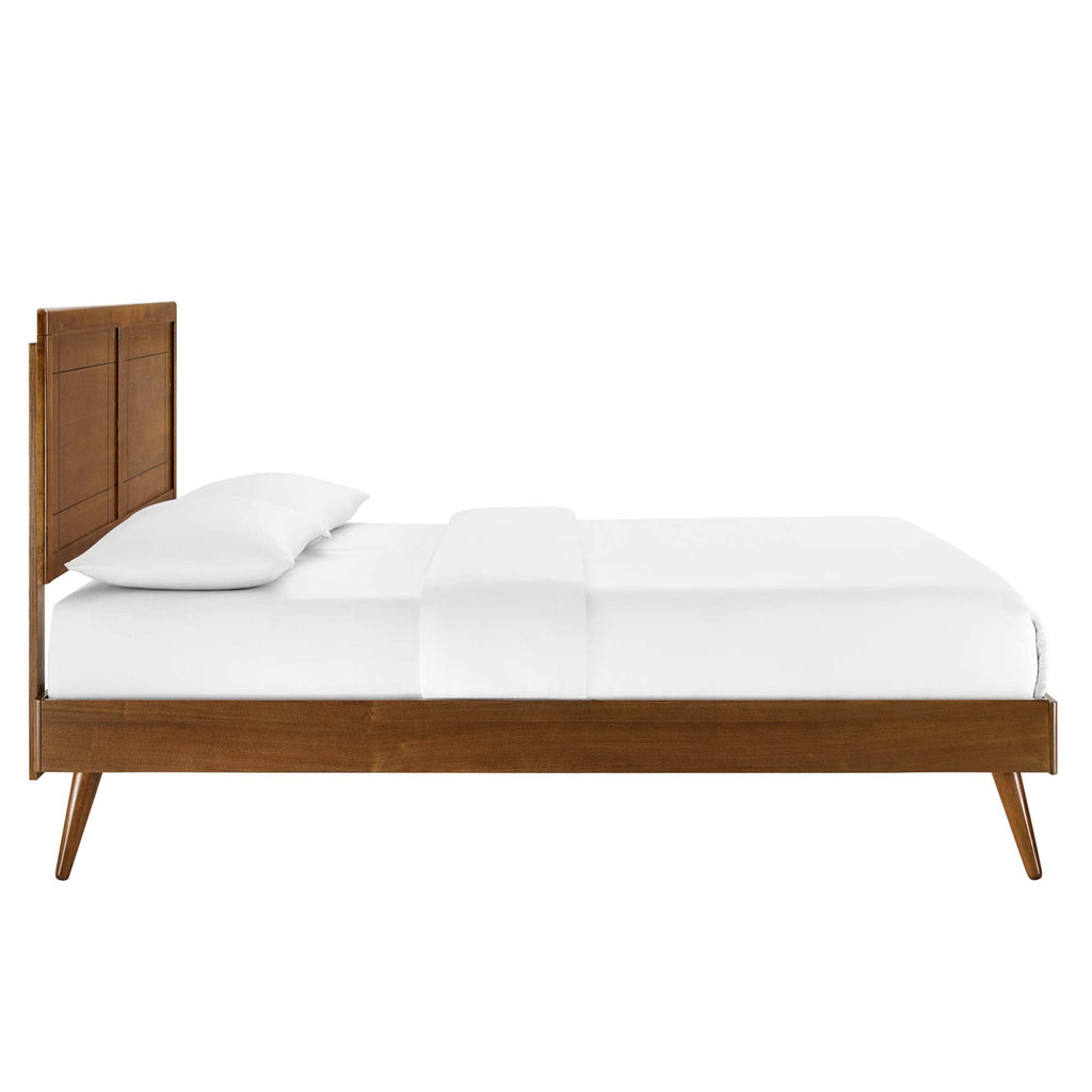 Marlee Wood Full Platform Bed with Splayed Legs by Modway
