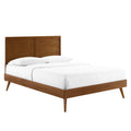 Marlee Wood Platform Bed with Angular Frame by Modway
