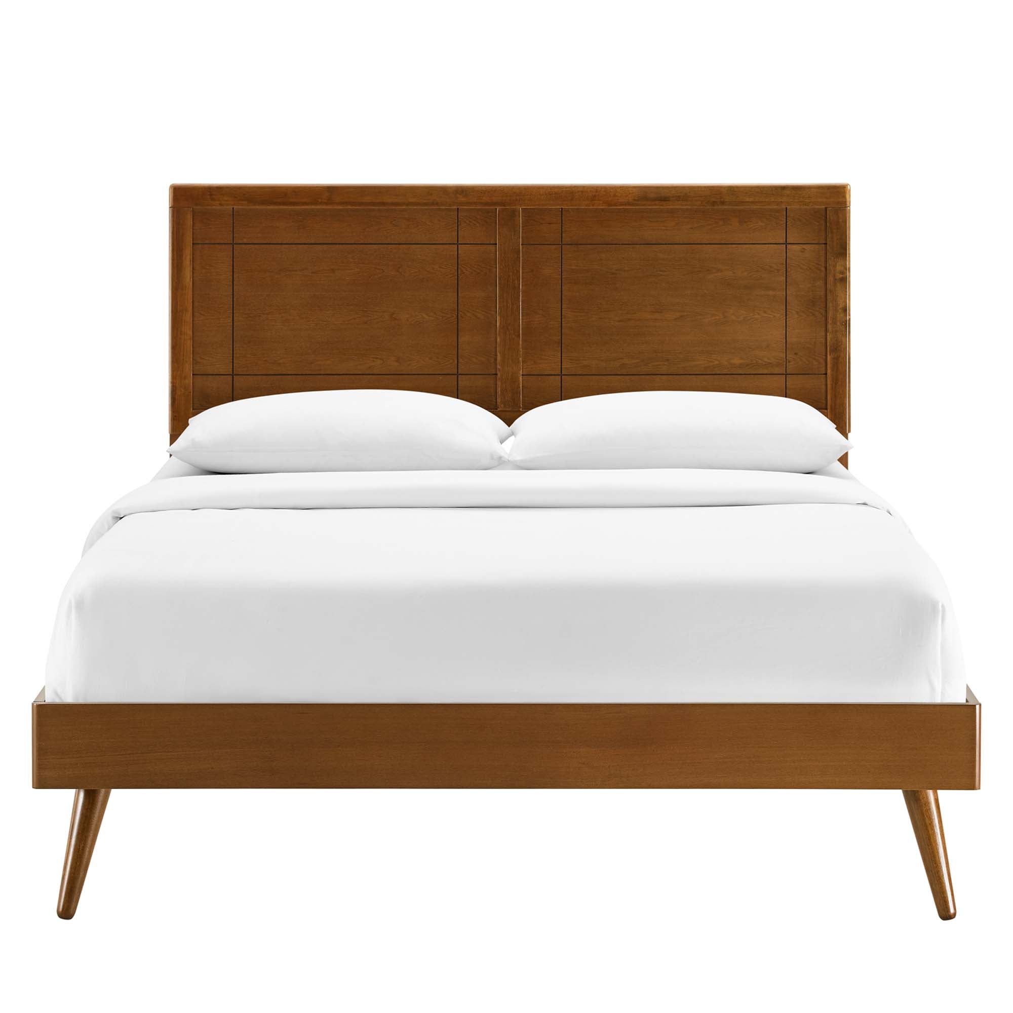 Marlee Wood Platform Bed with Angular Frame by Modway