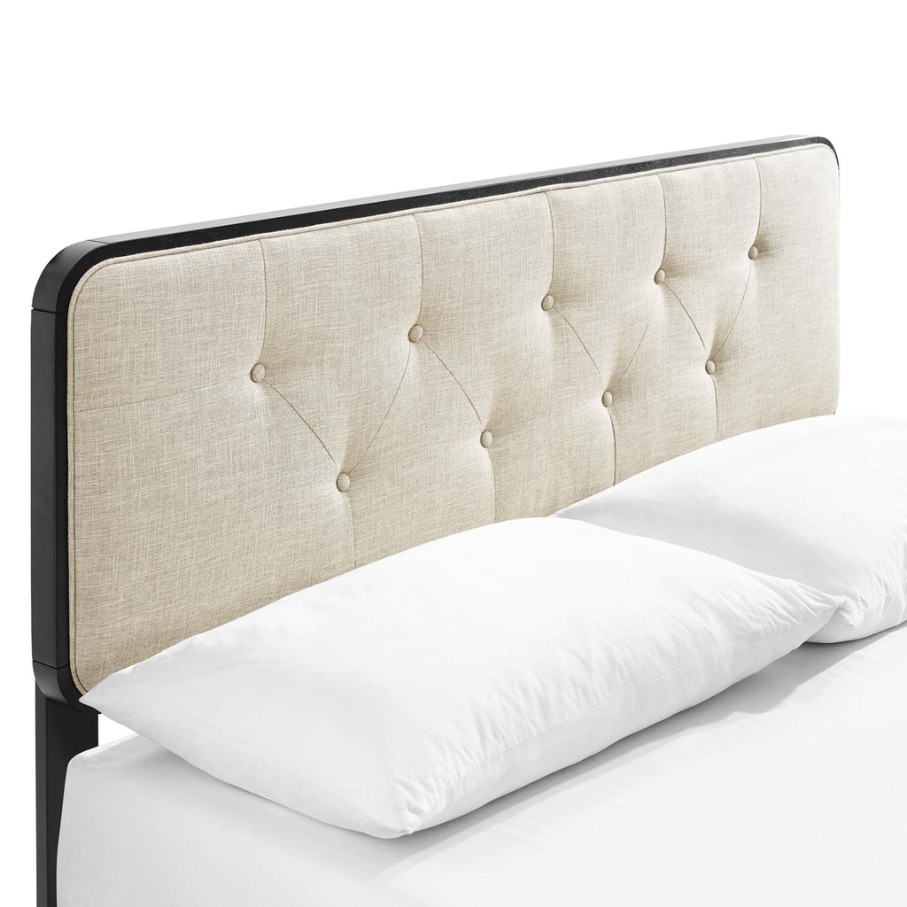 Bridgette Wood Full Platform Bed with Angular Frame by Modway