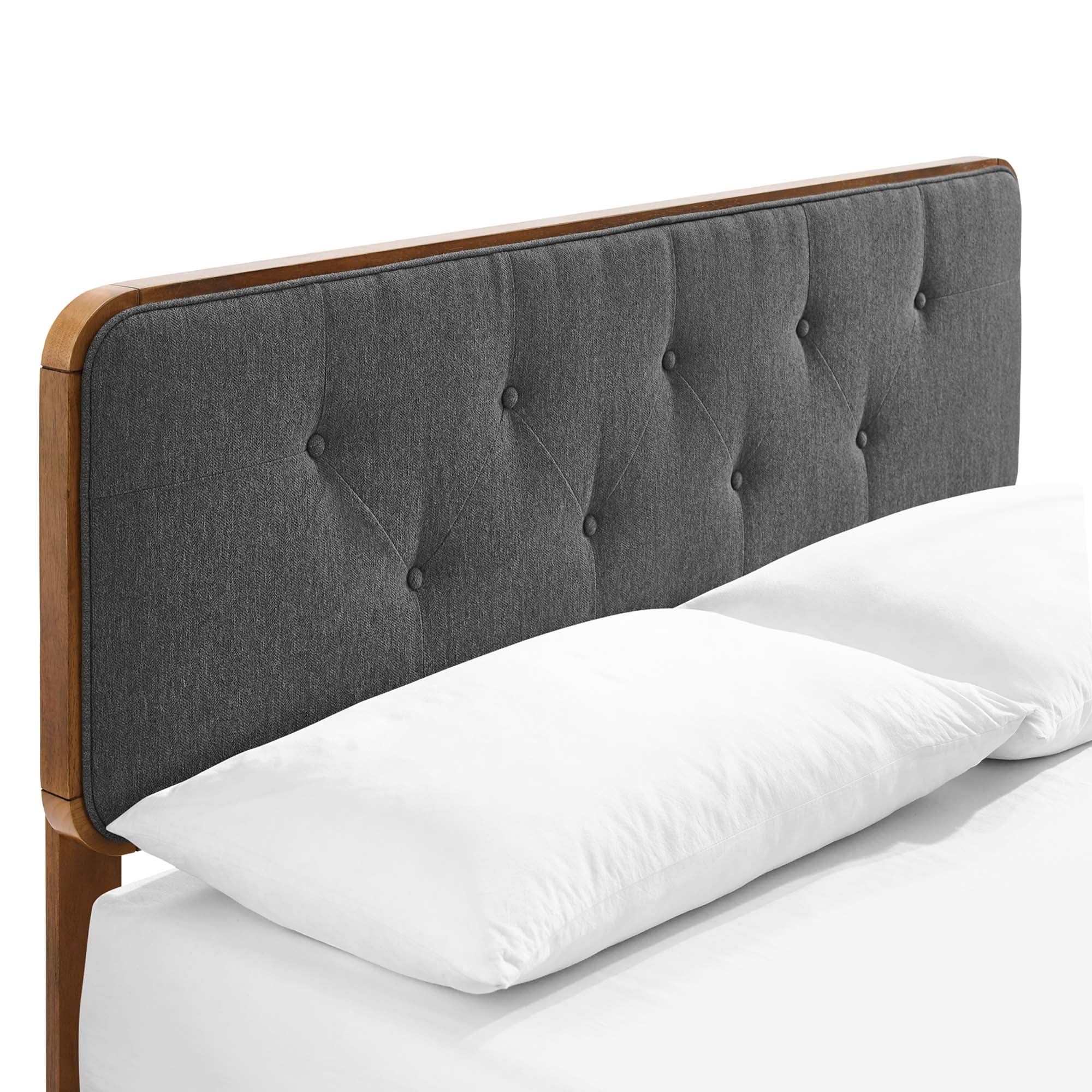 Bridgette Wood Full Platform Bed with Angular Frame by Modway