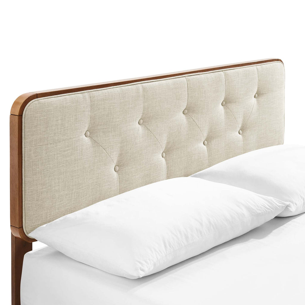 Bridgette Wood Full Platform Bed With Splayed Legs by Modway