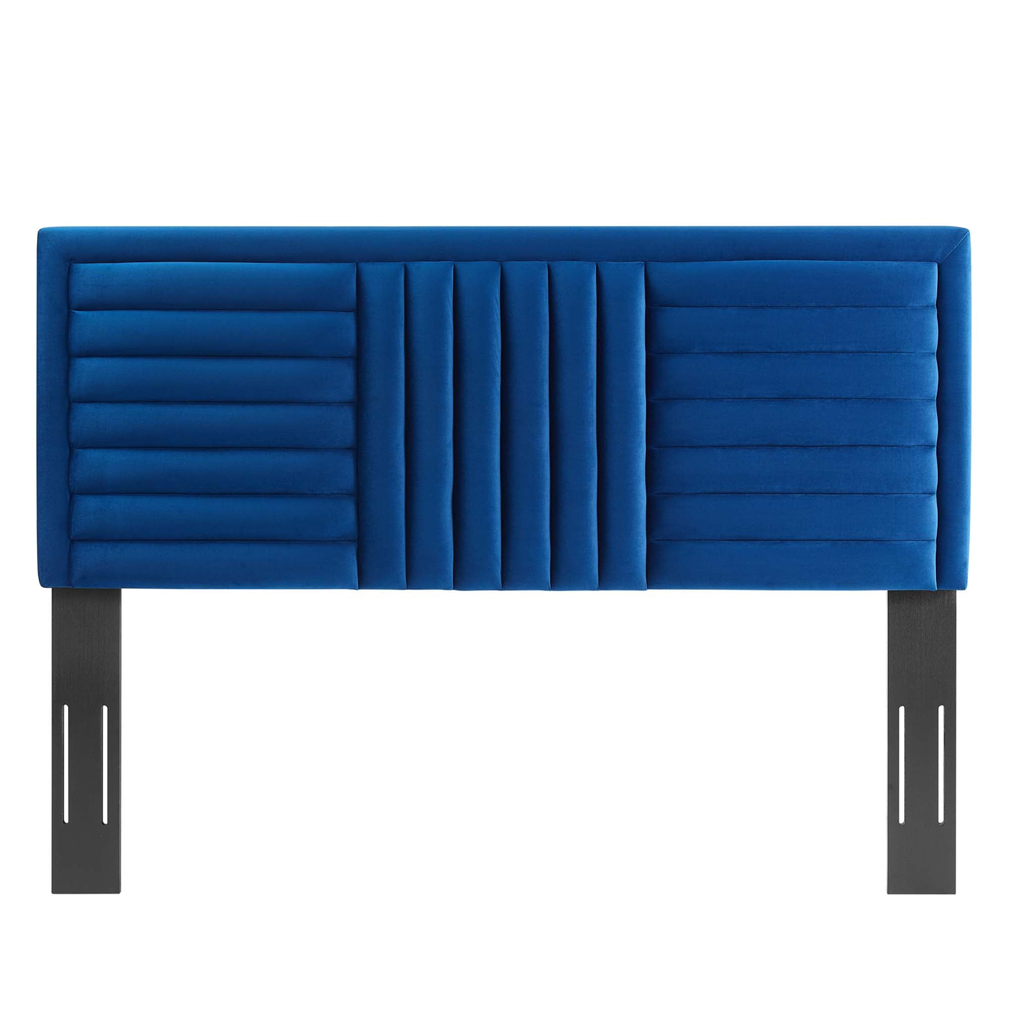Believe Channel Tufted Performance Velvet Full/Queen Headboard by Modway