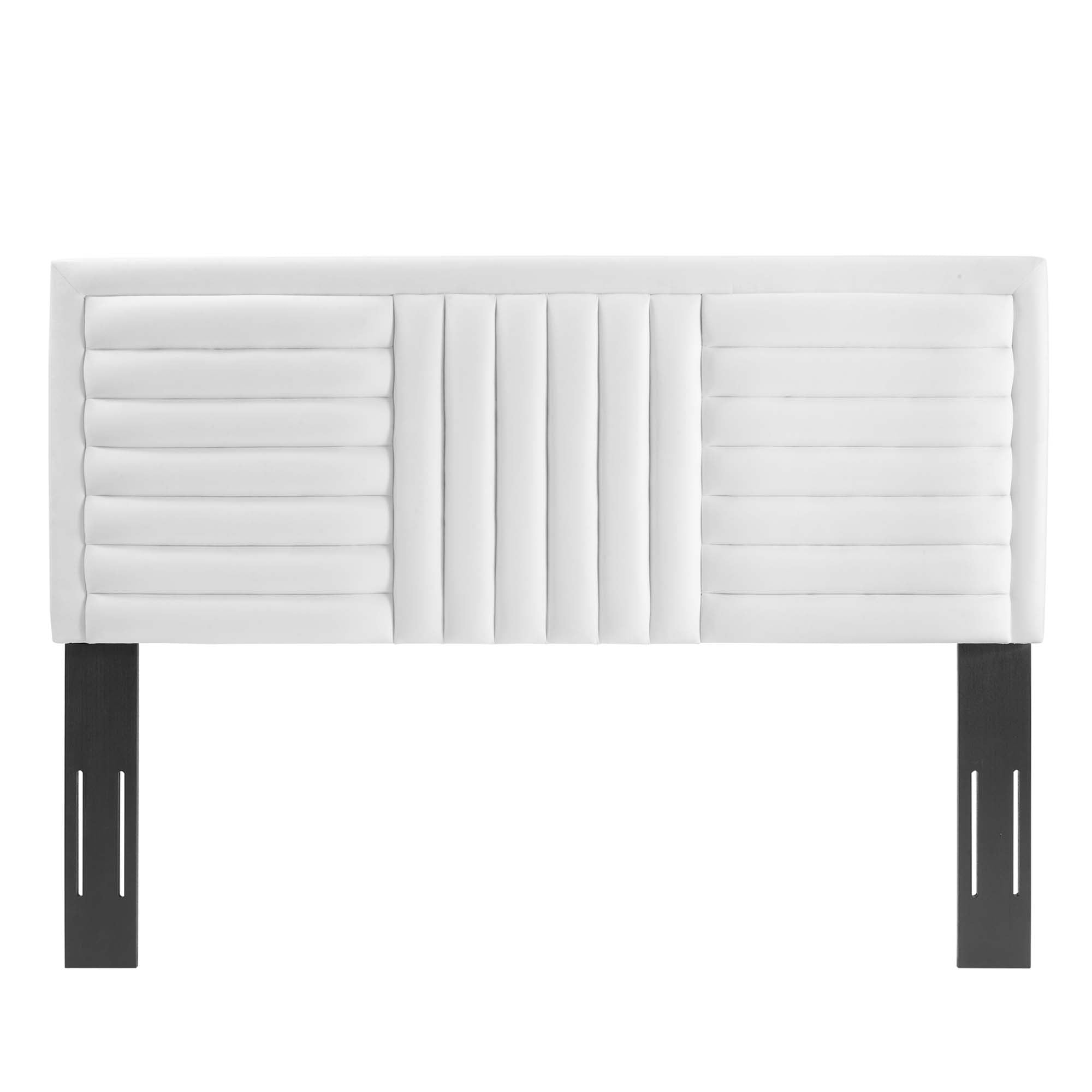 Believe Channel Tufted Performance Velvet Full/Queen Headboard by Modway