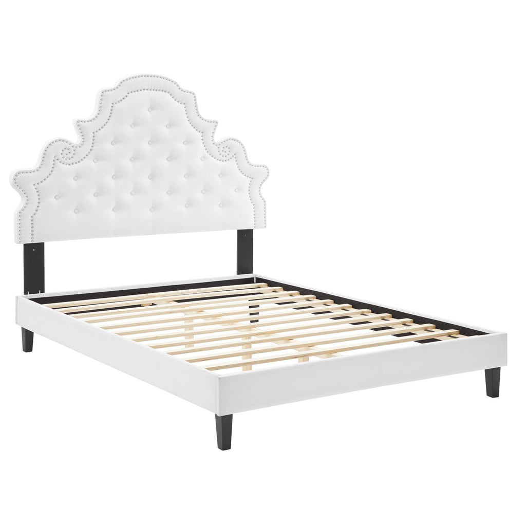 Gwyneth Tufted Performance Velvet Full Platform Bed by Modway