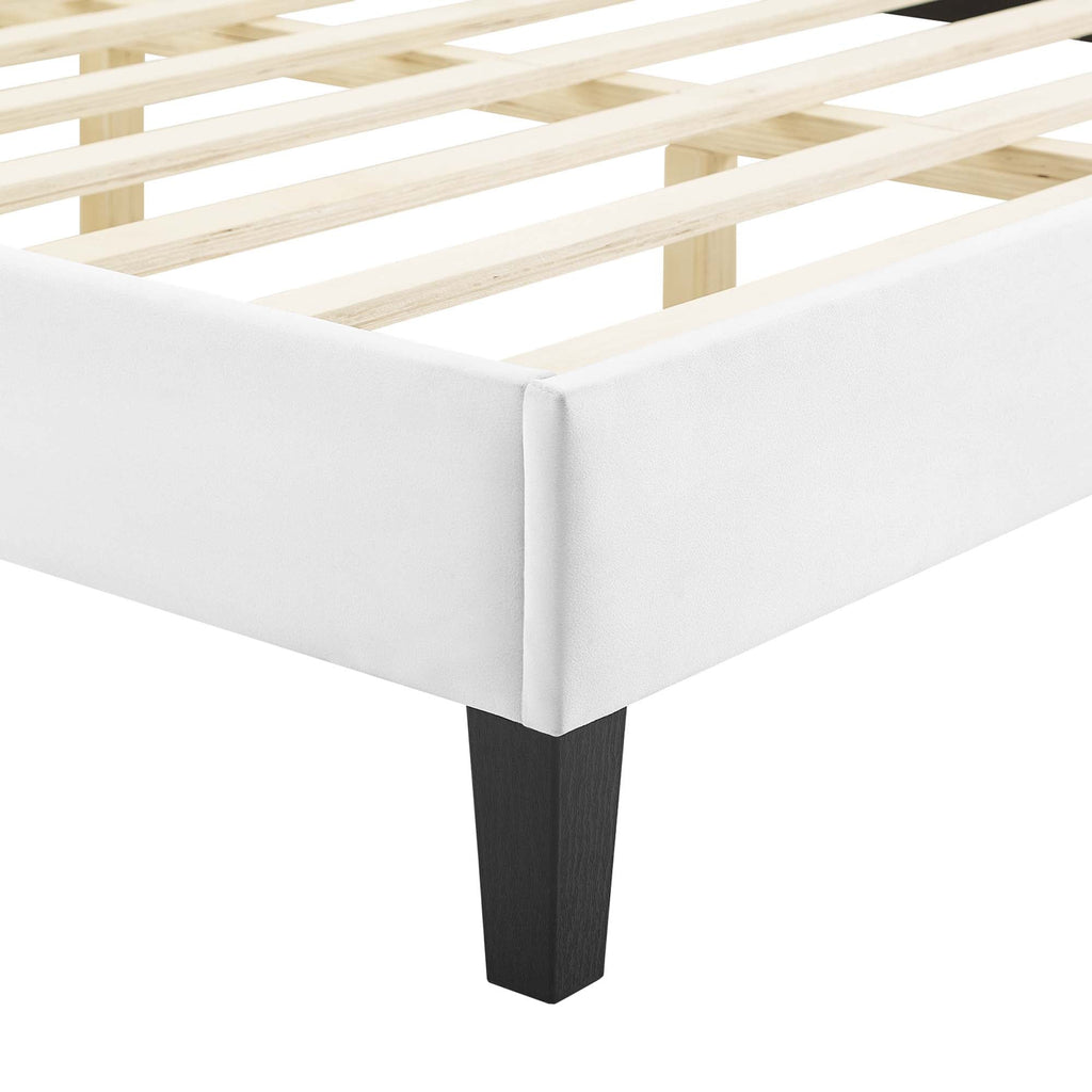 Gwyneth Tufted Performance Velvet Full Platform Bed by Modway