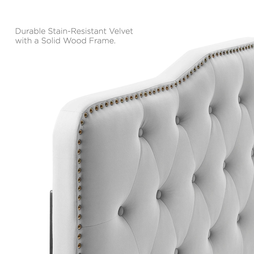 Amber Performance Velvet Twin Platform Bed by Modway