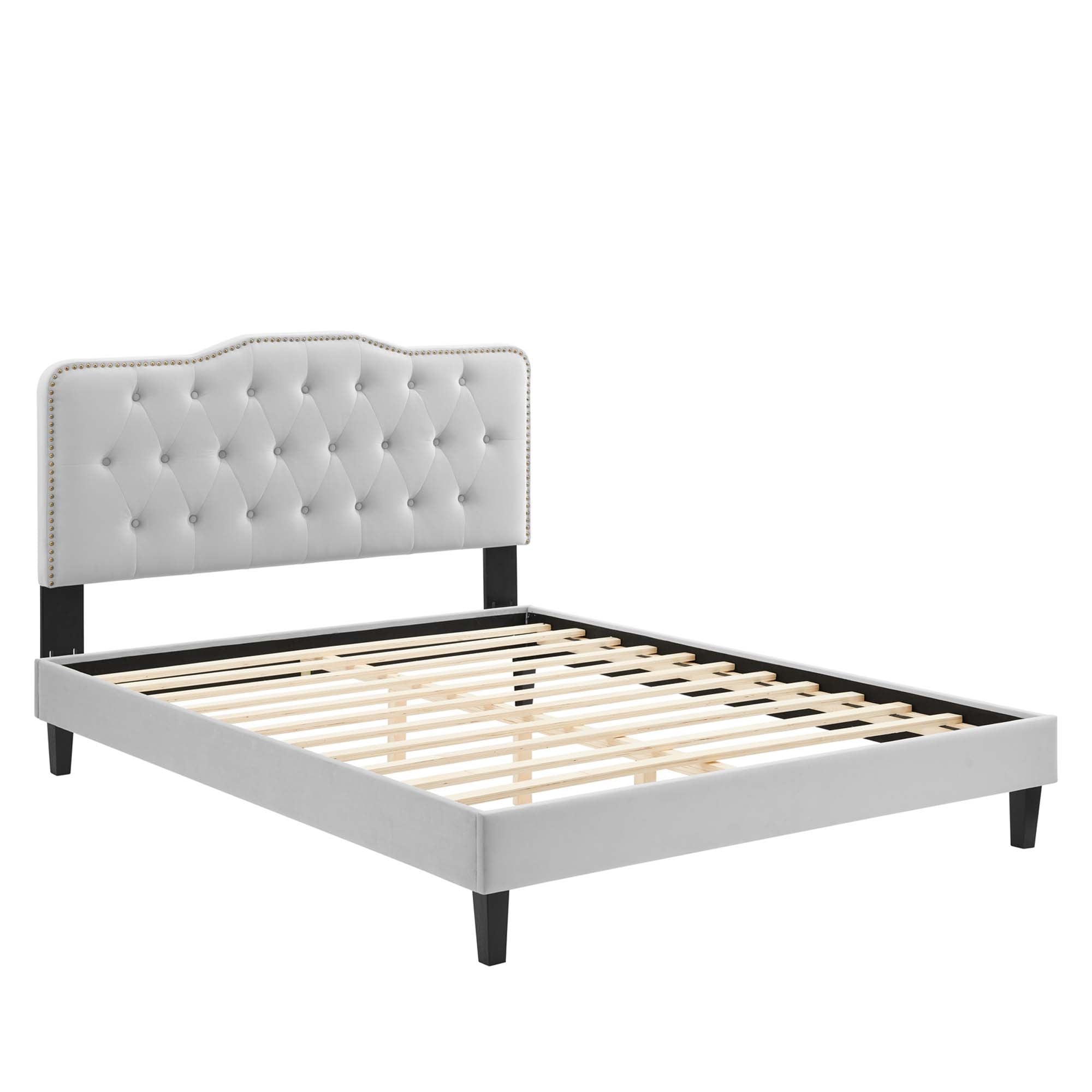 Amber Performance Velvet Twin Platform Bed by Modway