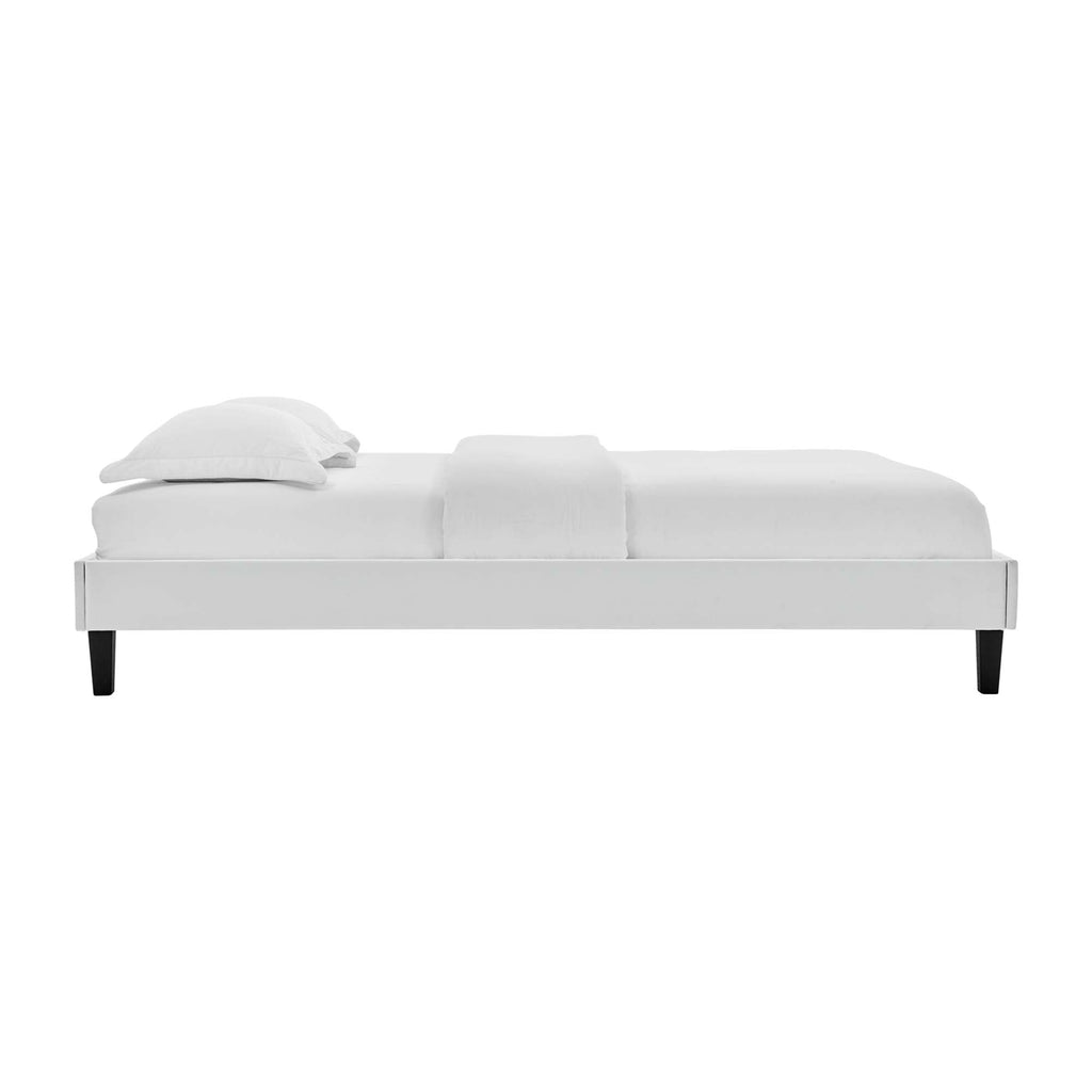 Amber Performance Velvet Twin Platform Bed by Modway