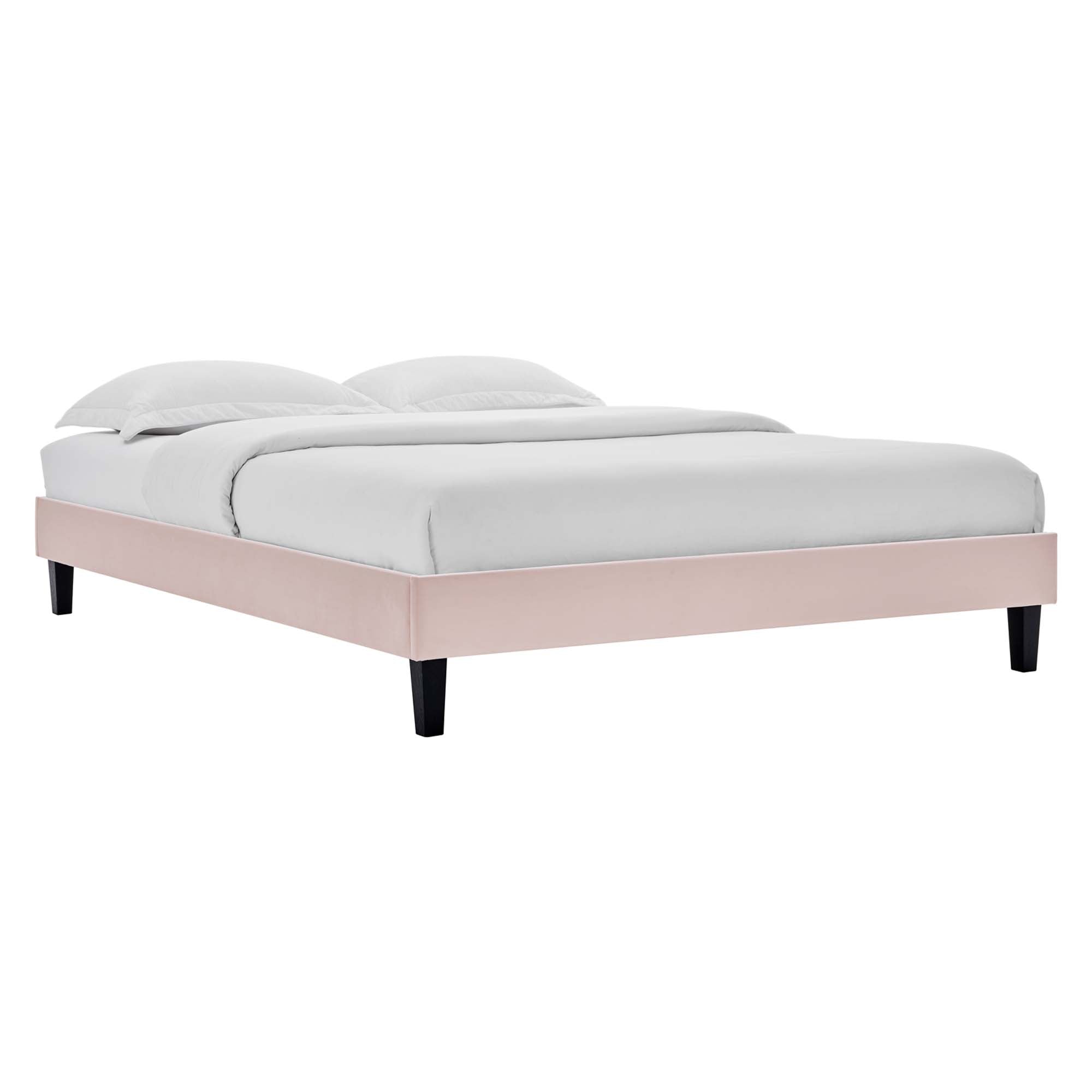 Amber Performance Velvet Twin Platform Bed by Modway