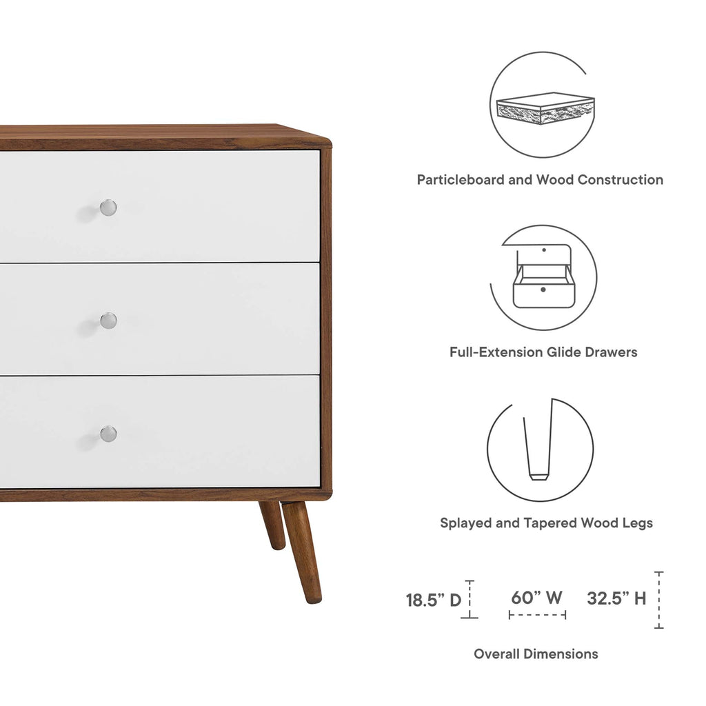 Transmit 60" 6-Drawer Dresser by Modway
