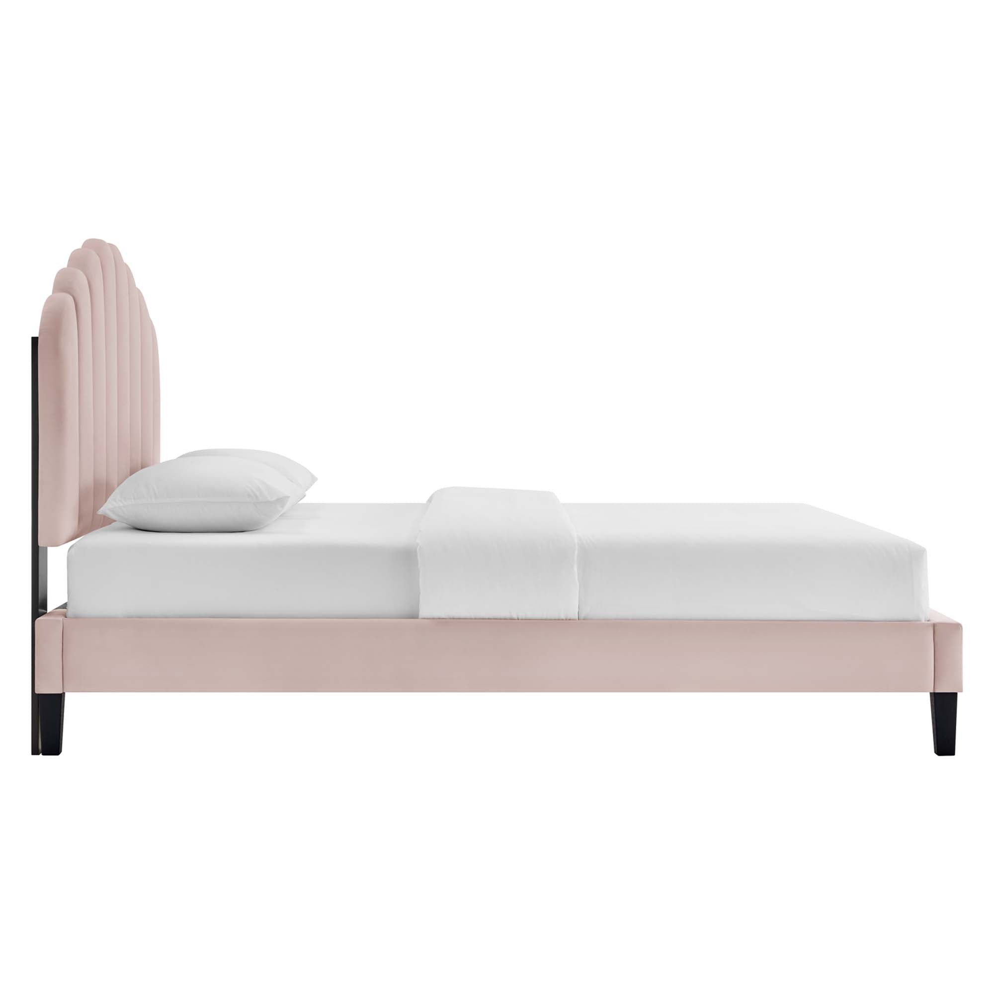 Daisy Performance Velvet Full Platform Bed by Modway