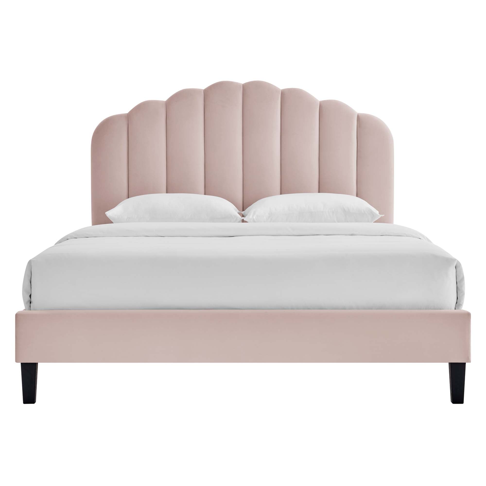 Daisy Performance Velvet Full Platform Bed by Modway