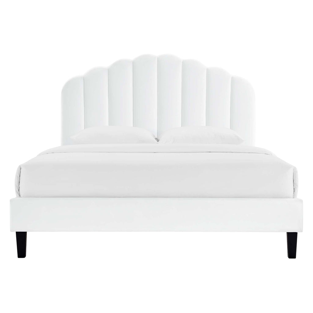 Daisy Performance Velvet Full Platform Bed by Modway