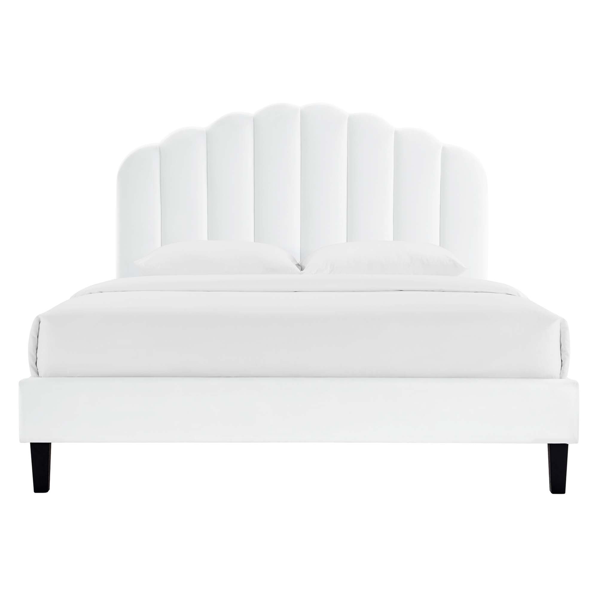 Daisy Performance Velvet Full Platform Bed by Modway