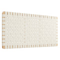 Sparta Weave Vegan Leather Full Headboard by Modway