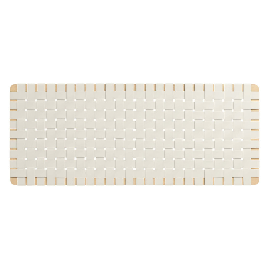 Sparta Weave Vegan Leather Full Headboard by Modway