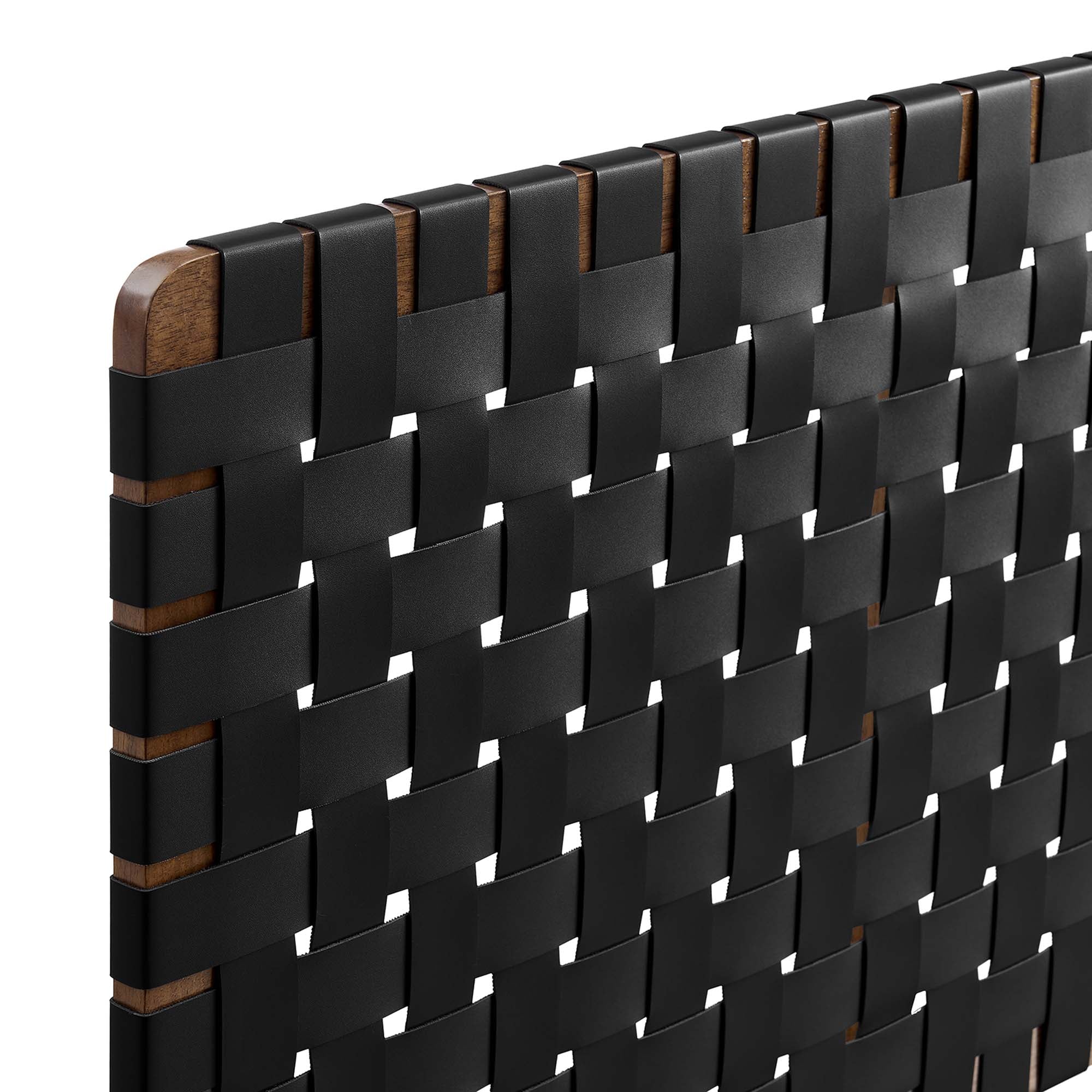 Sparta Weave Vegan Leather Full Headboard by Modway
