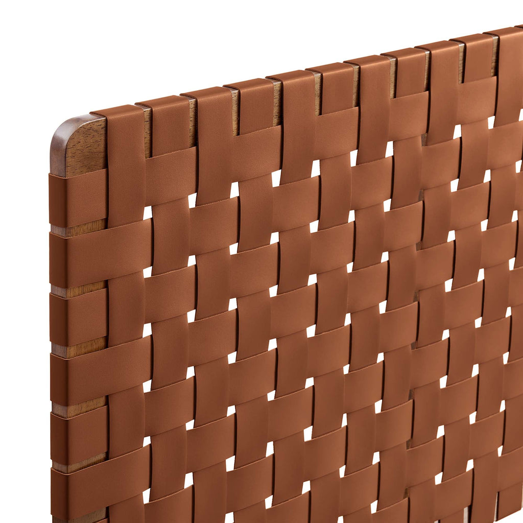 Sparta Weave Vegan Leather Full Headboard by Modway