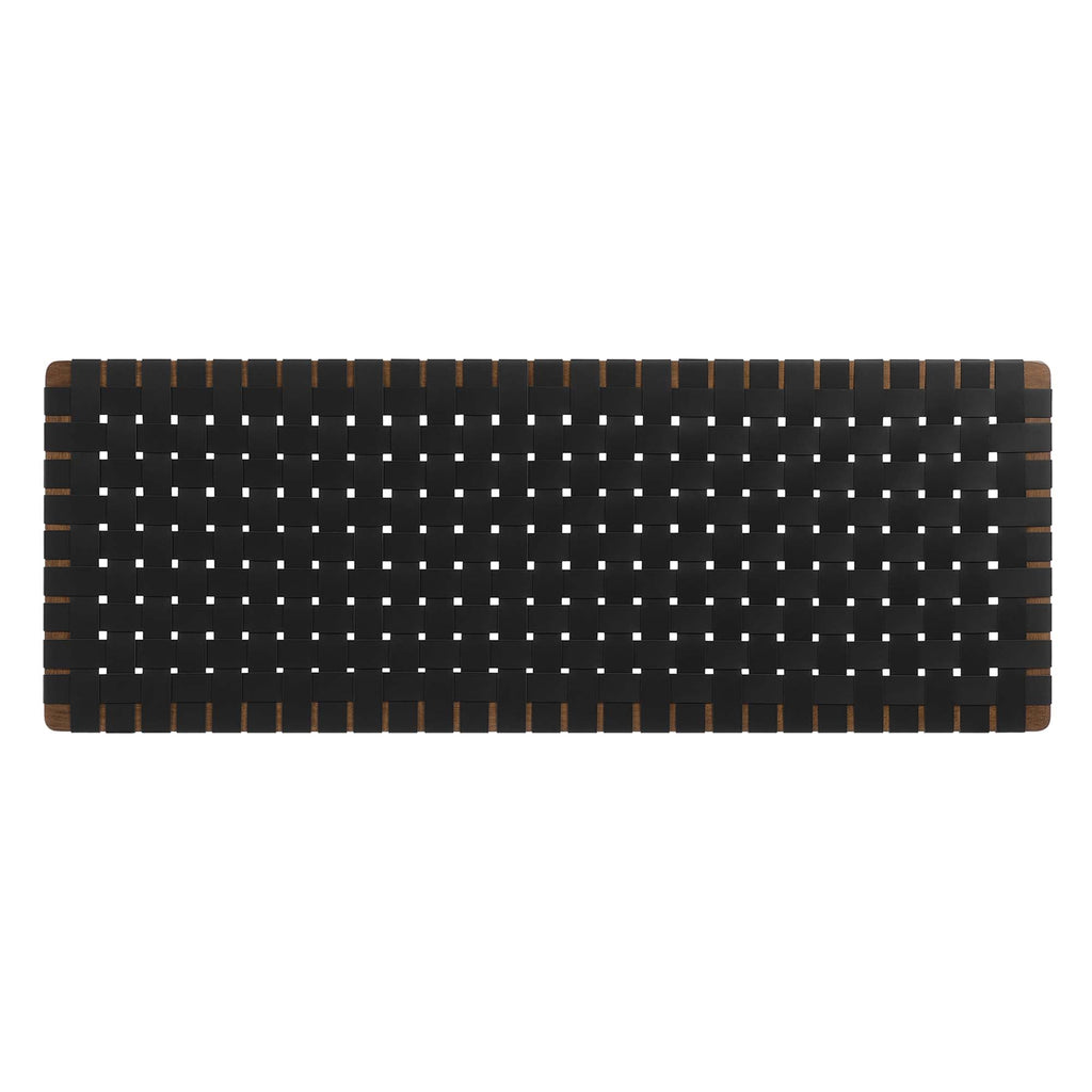 Sparta Vegan Leather Weave Queen Headboard by Modway