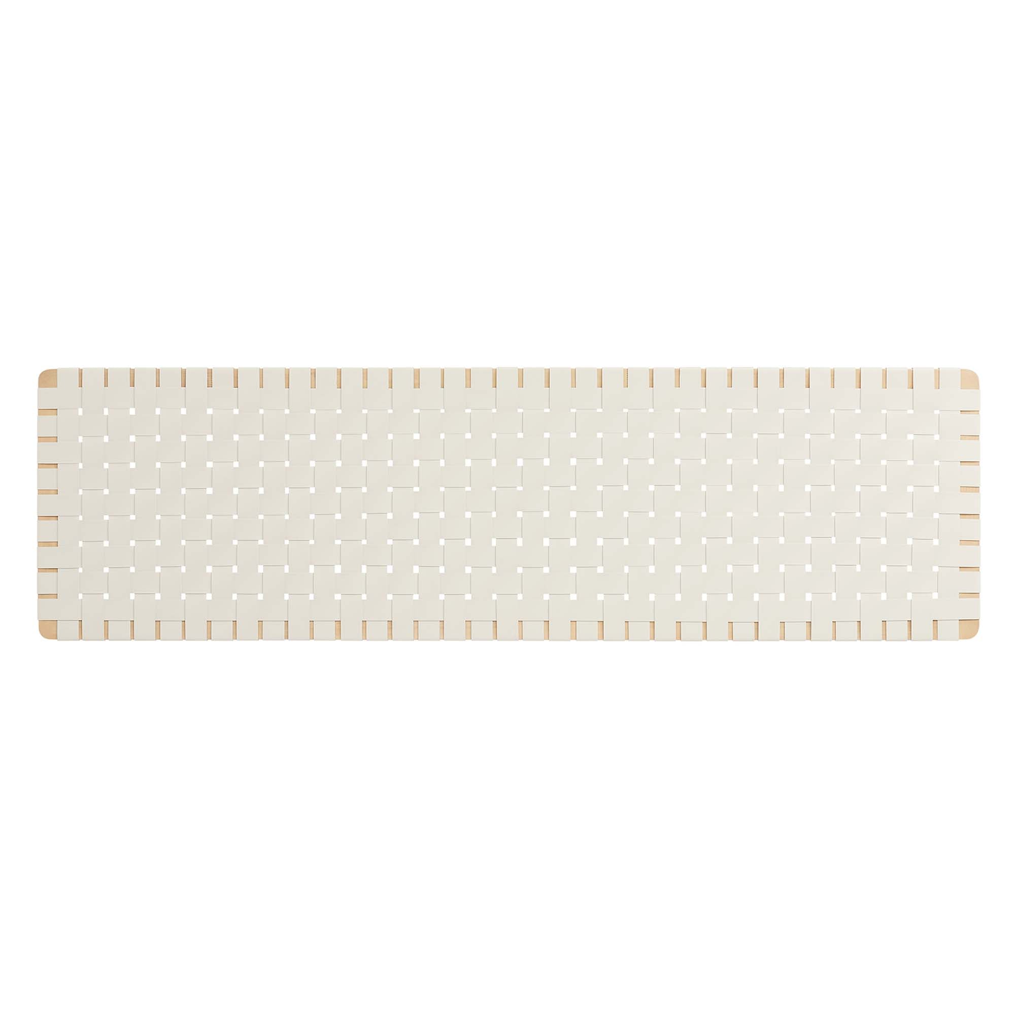 Sparta Weave Wall-Mount Vegan Leather King Headboard