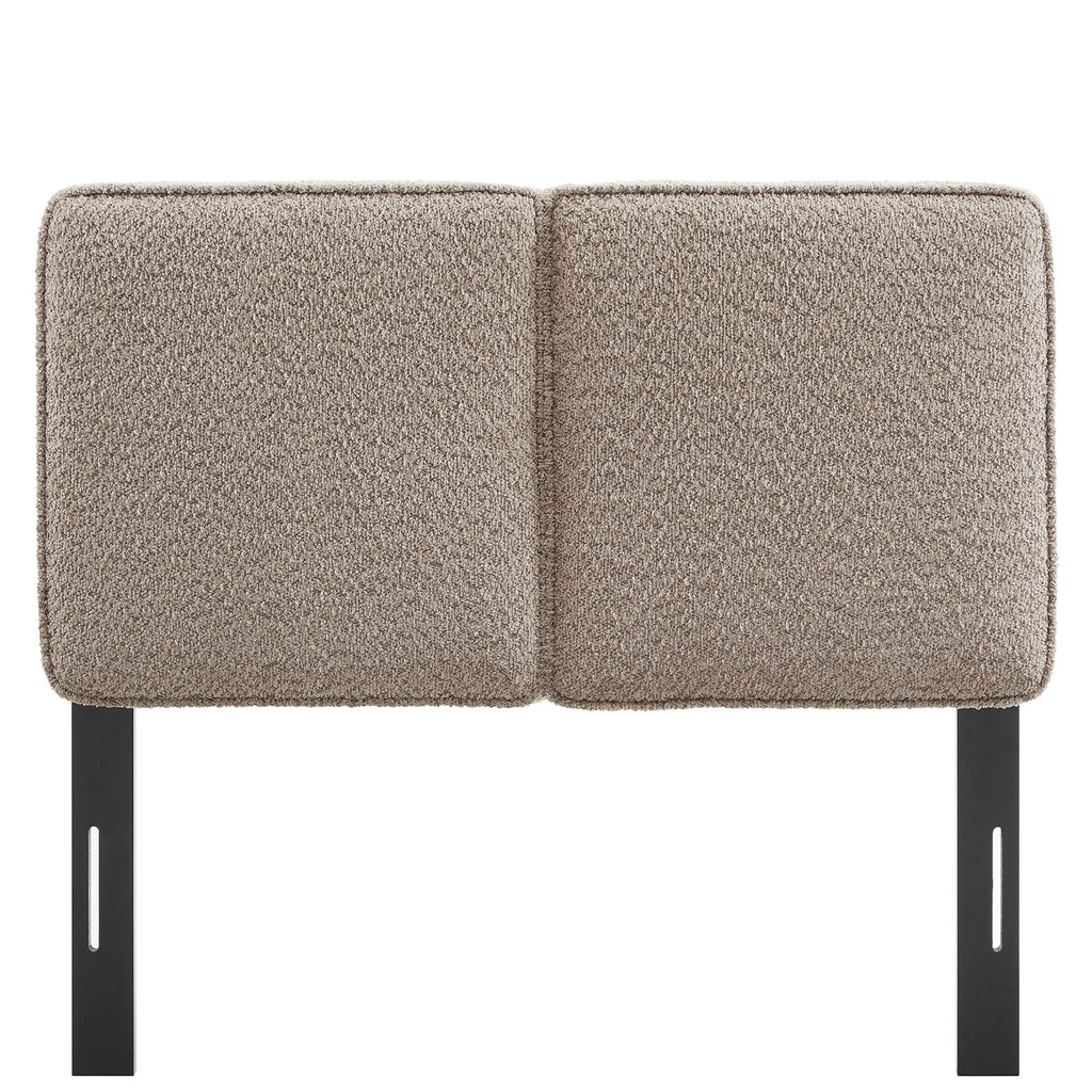Lindee Boucle Fabric Twin Headboard by Modway