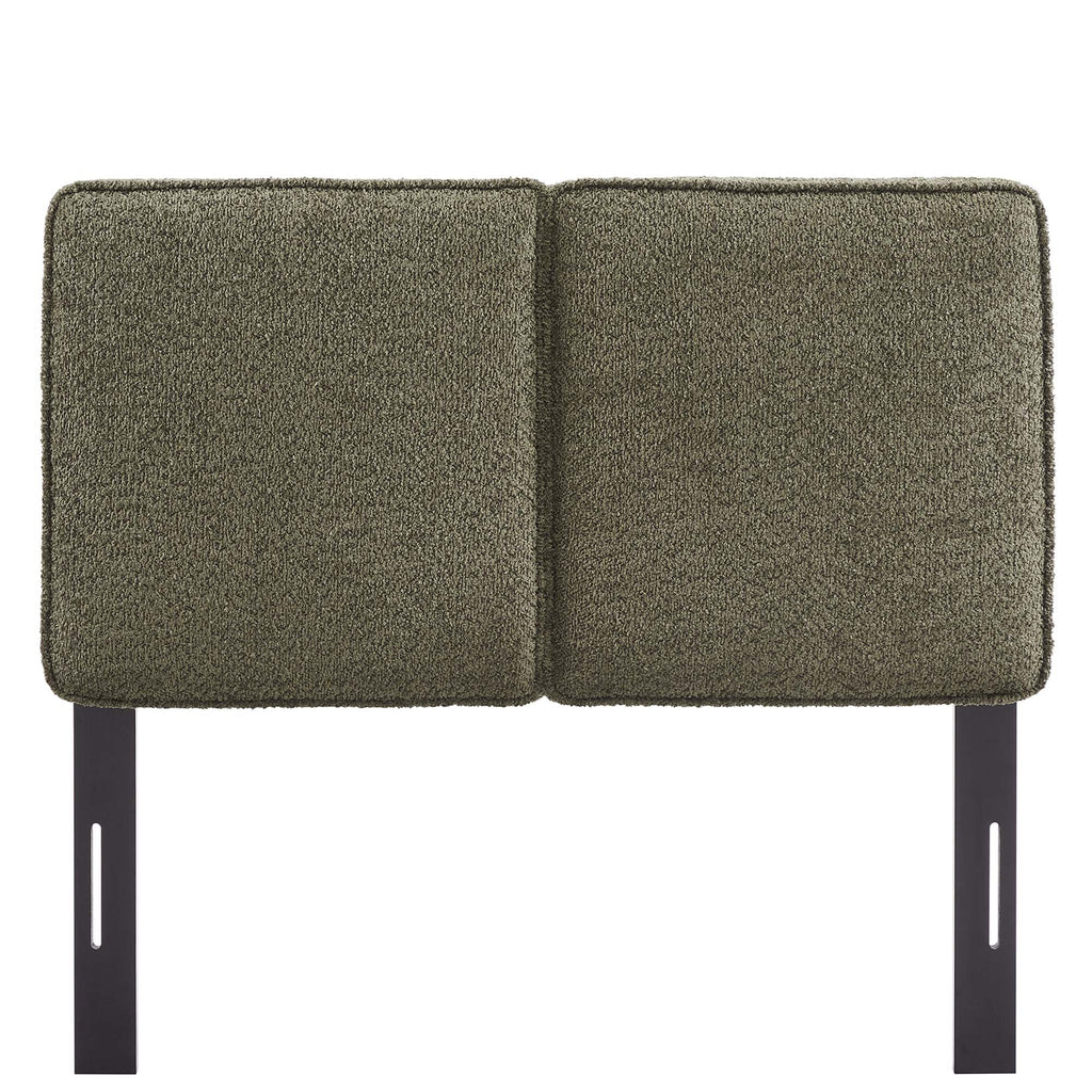 Lindee Boucle Fabric Twin Headboard by Modway