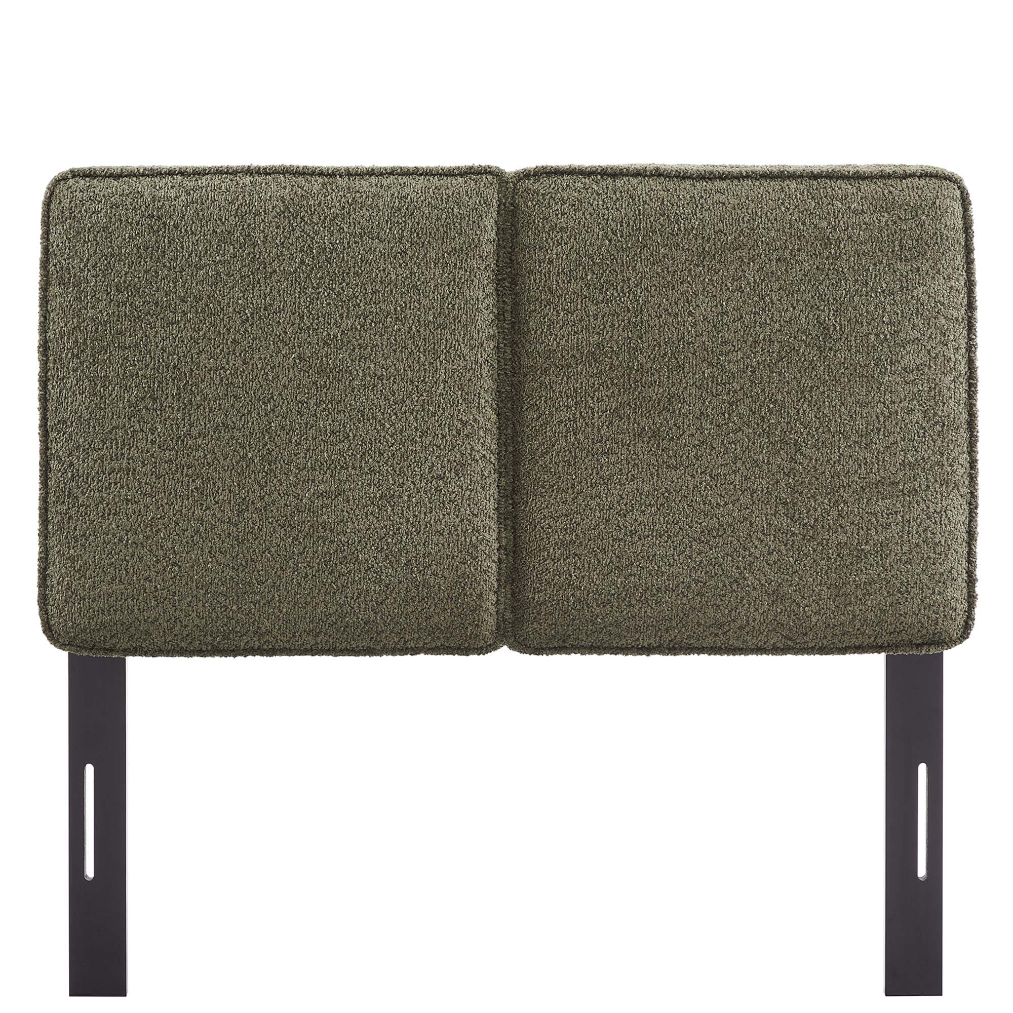 Lindee Boucle Fabric Twin Headboard by Modway