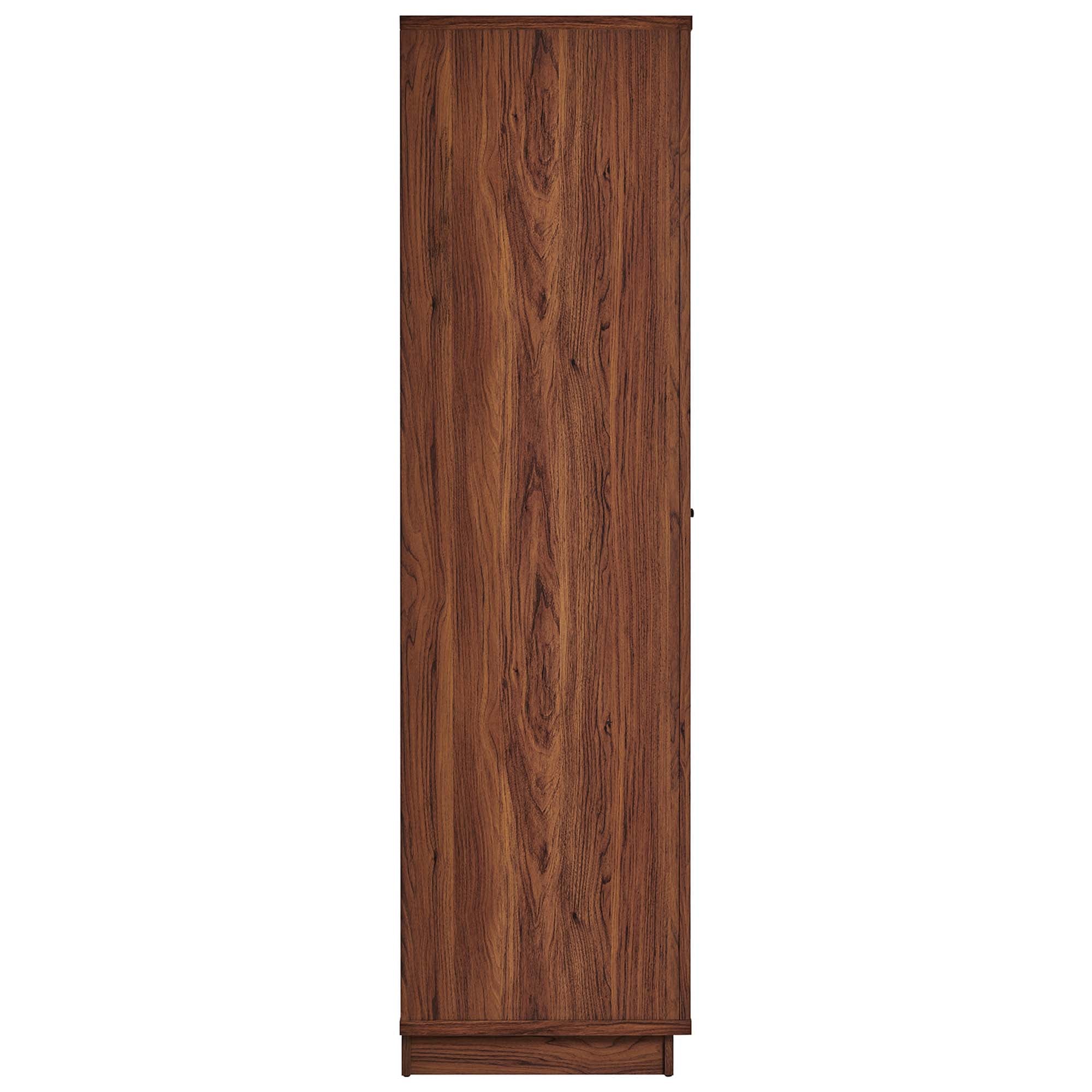 Capri 70" Tall Wood Grain Storage Cabinet by Modway