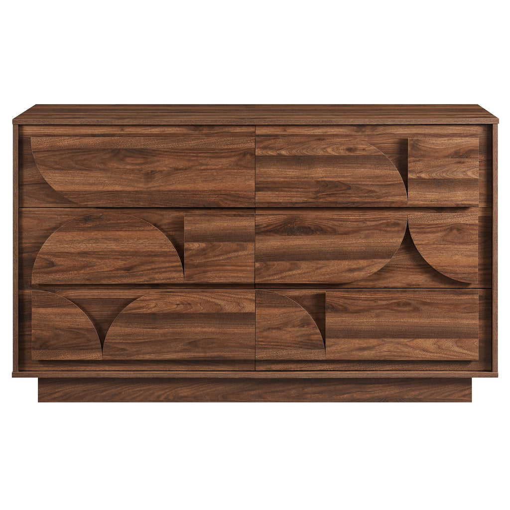 Bulwark 6-Drawer Dresser by Modway