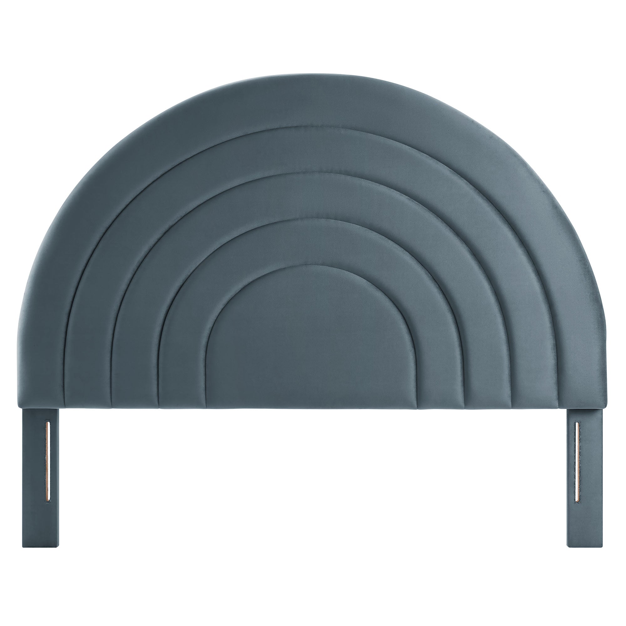 Solana Arched Performance Velvet Queen Headboard