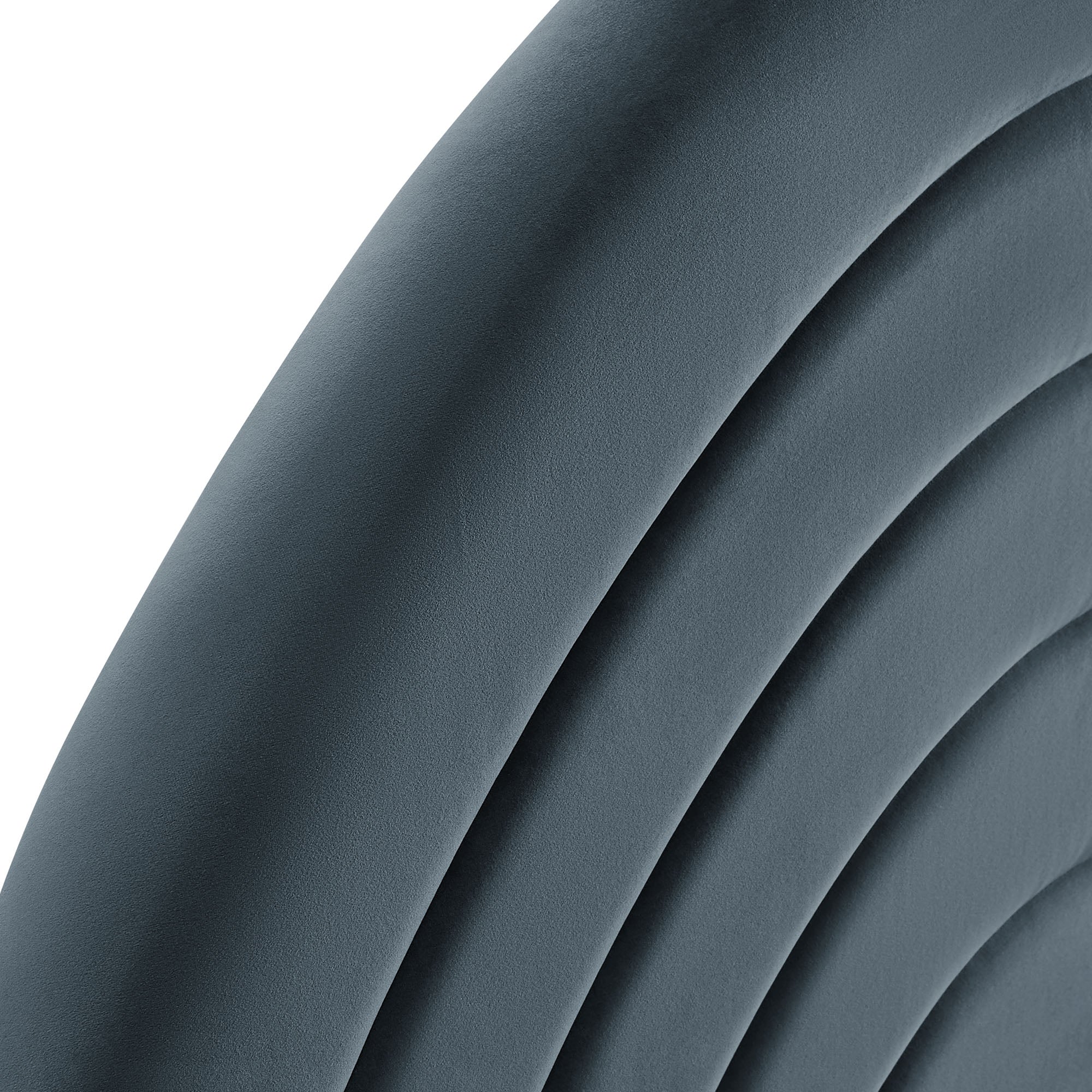 Solana Arched Performance Velvet Queen Headboard