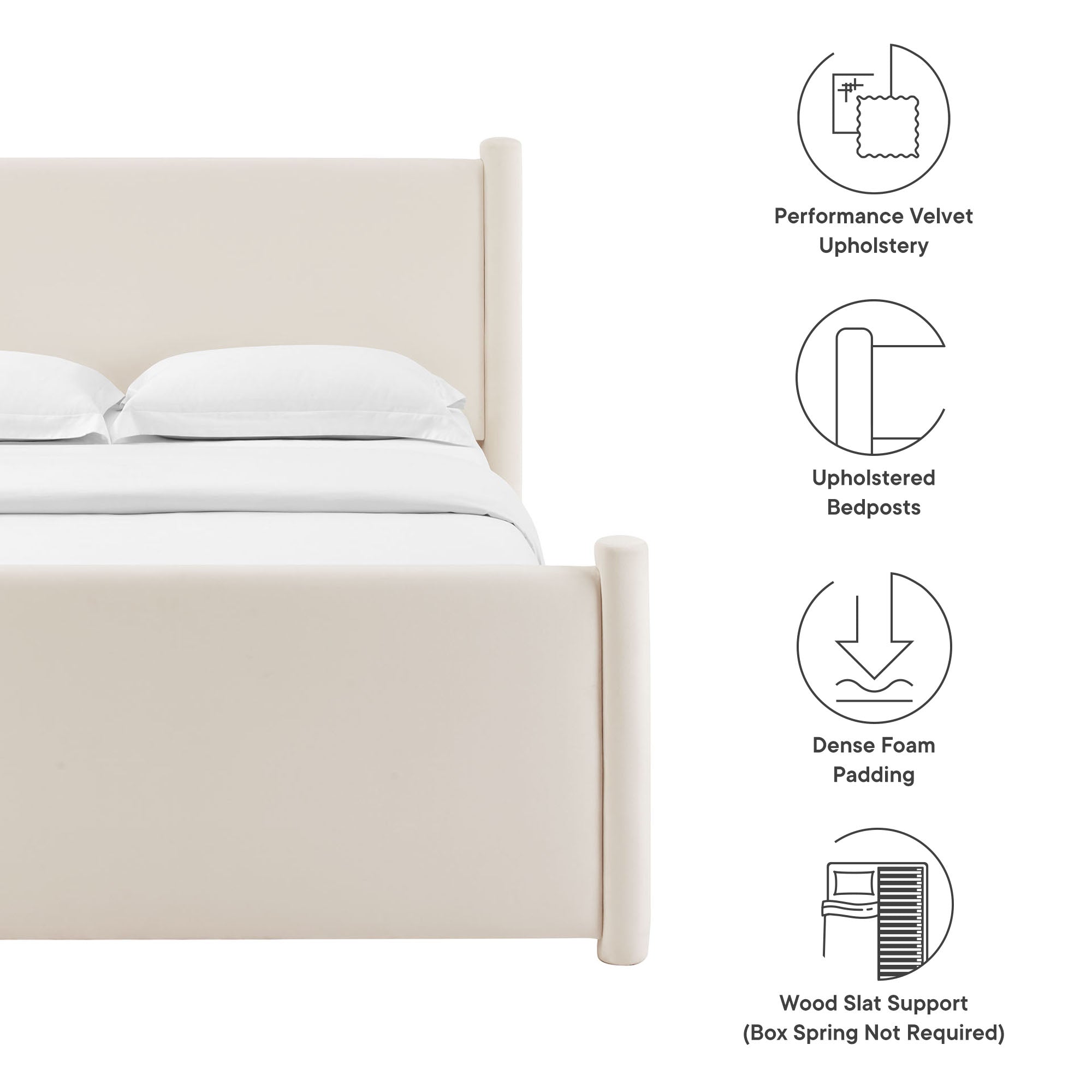 Rael Full Platform Bed by Modway