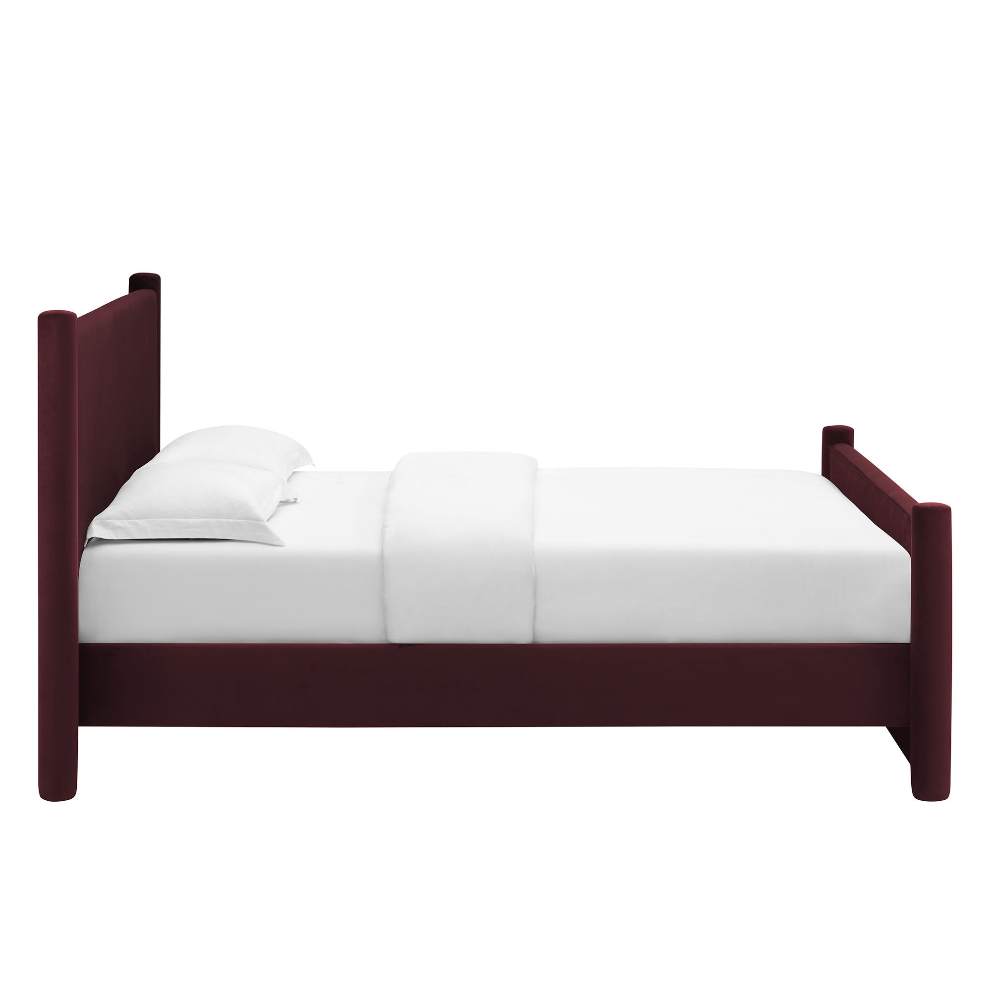 Rael Performance Velvet Queen Platform Bed by Modway