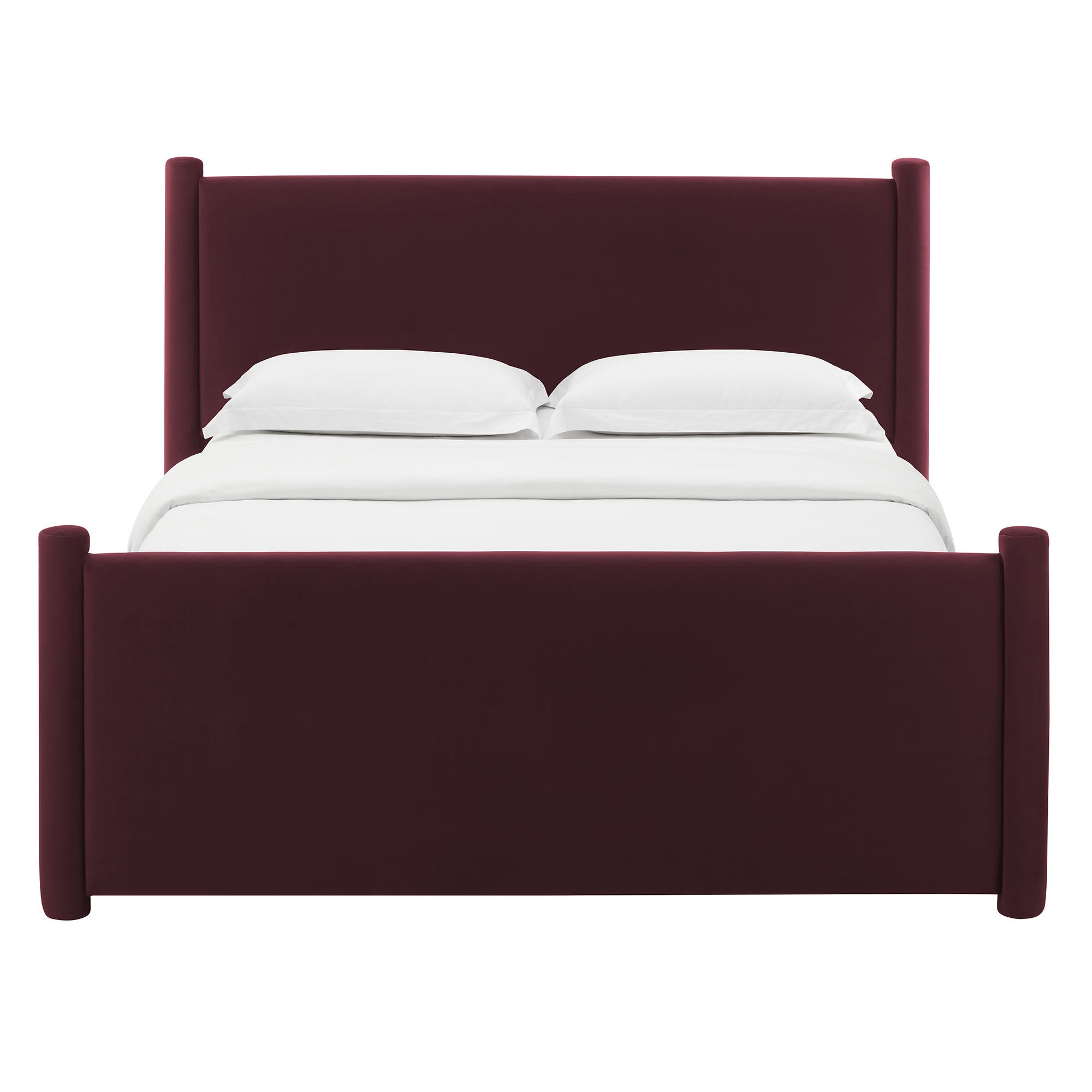 Rael Performance Velvet Queen Platform Bed by Modway