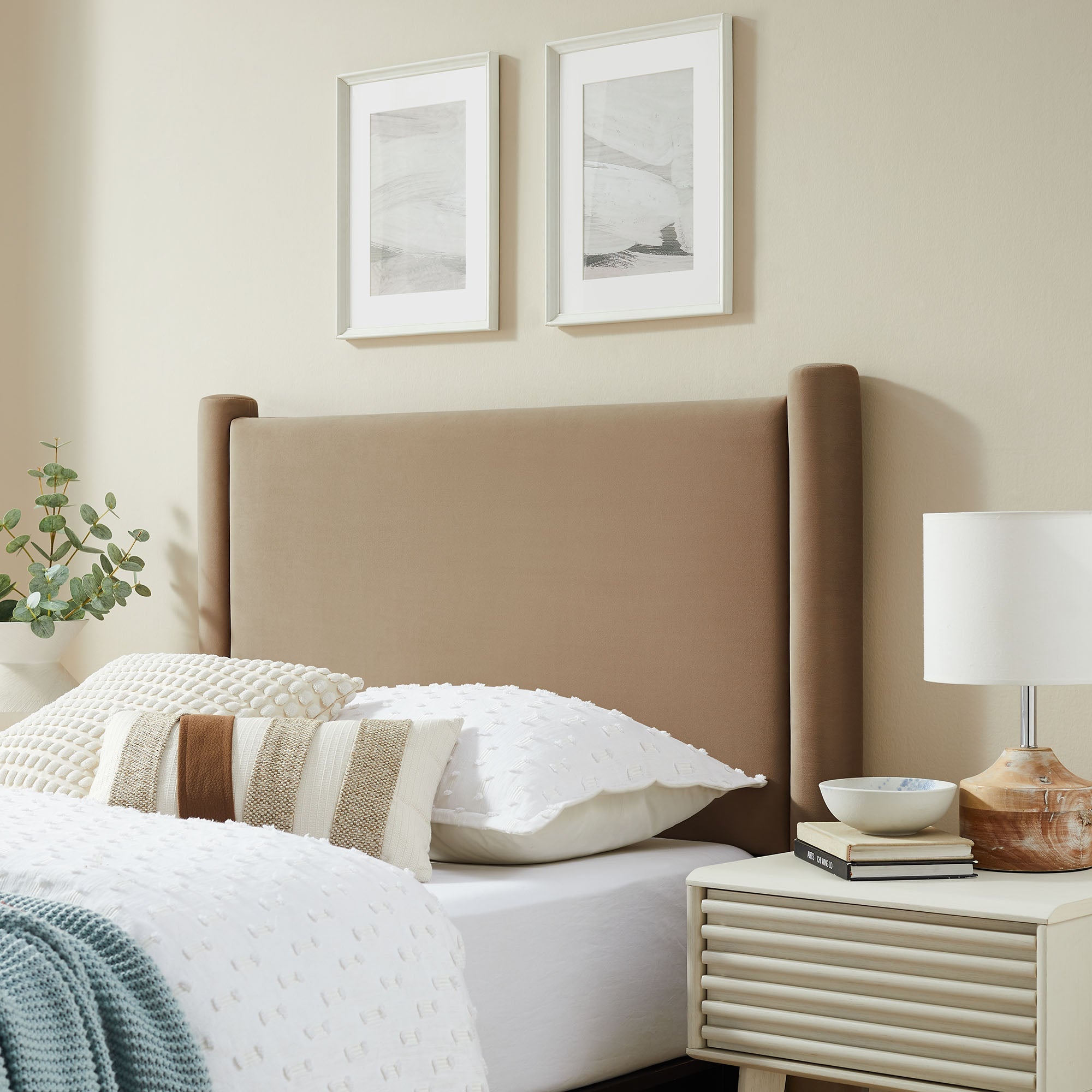 Rael Performance Velvet Twin Headboard by Modway