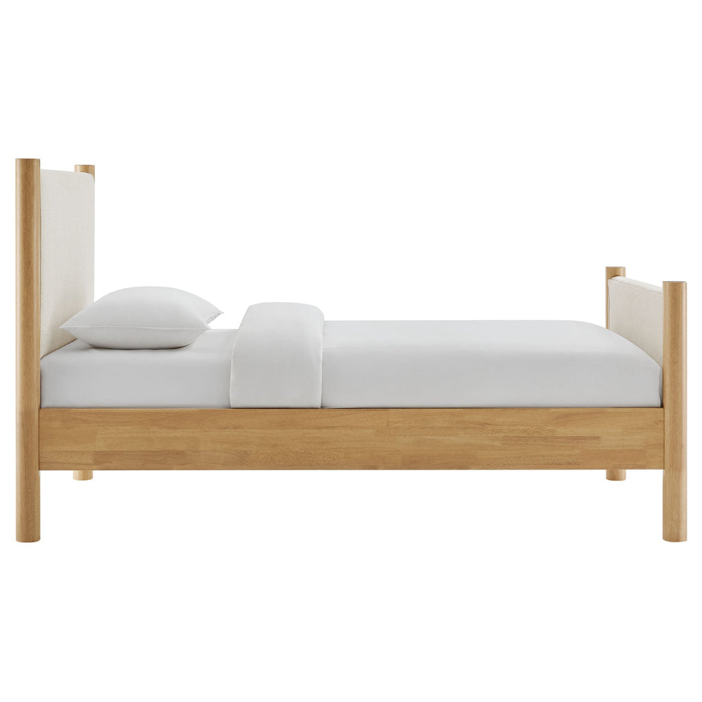 Maven Twin Size Fabric Upholstered Platform Bed by Modway