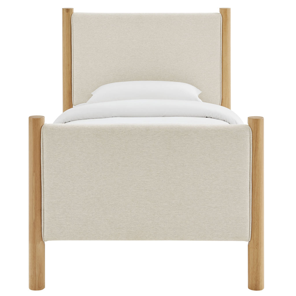Maven Twin Size Fabric Upholstered Platform Bed by Modway