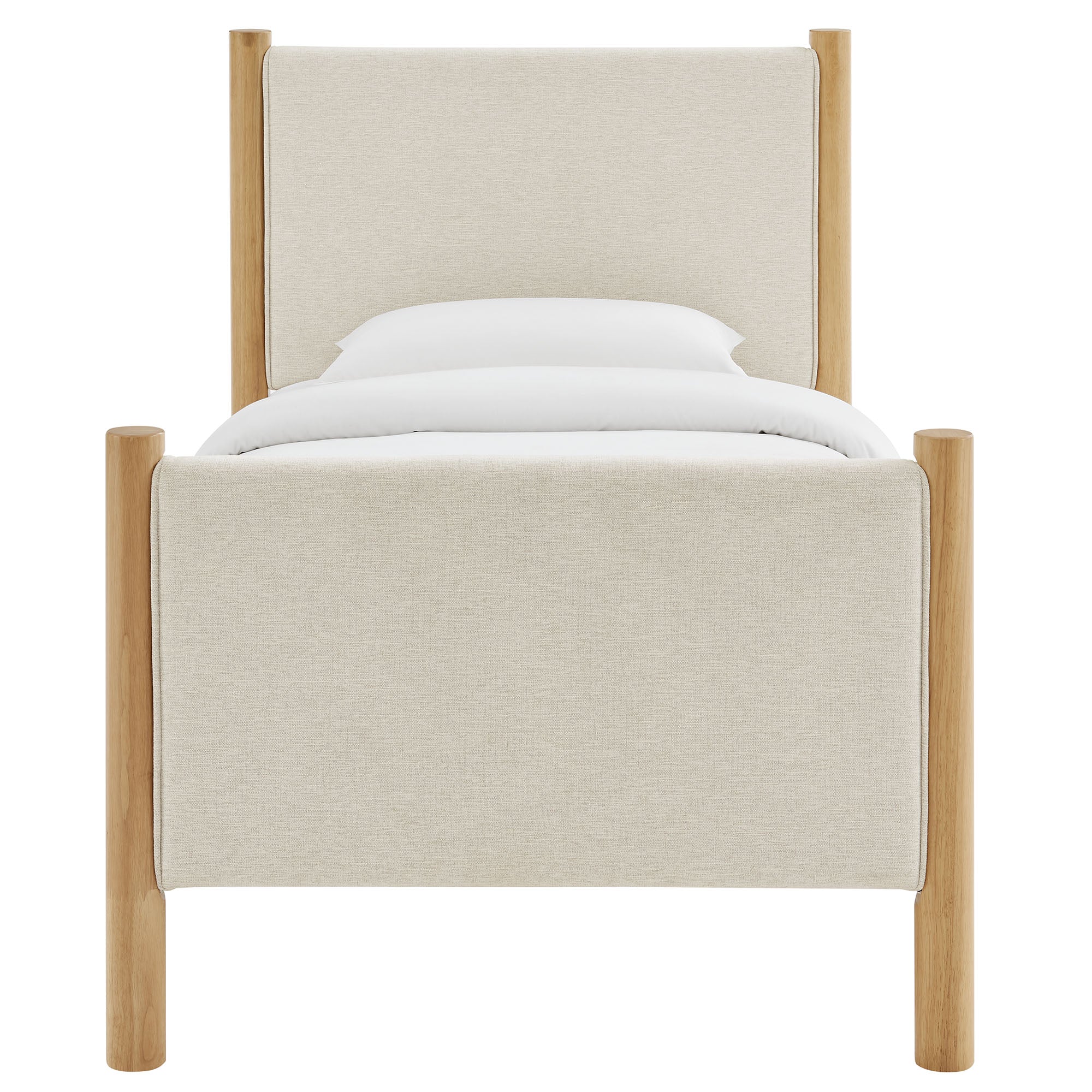 Maven Twin Size Fabric Upholstered Platform Bed by Modway