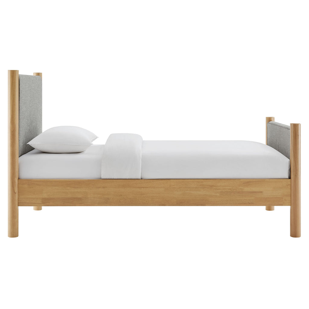 Maven Twin Size Fabric Upholstered Platform Bed by Modway