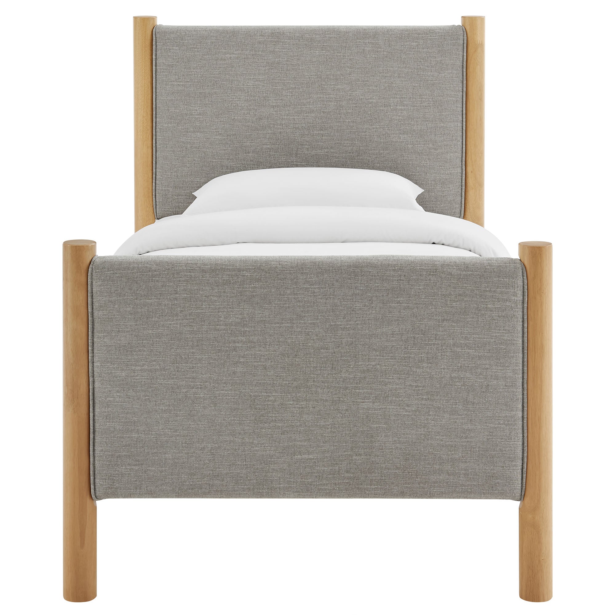 Maven Twin Size Fabric Upholstered Platform Bed by Modway