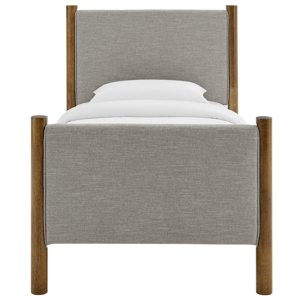 Maven Twin Size Fabric Upholstered Platform Bed by Modway