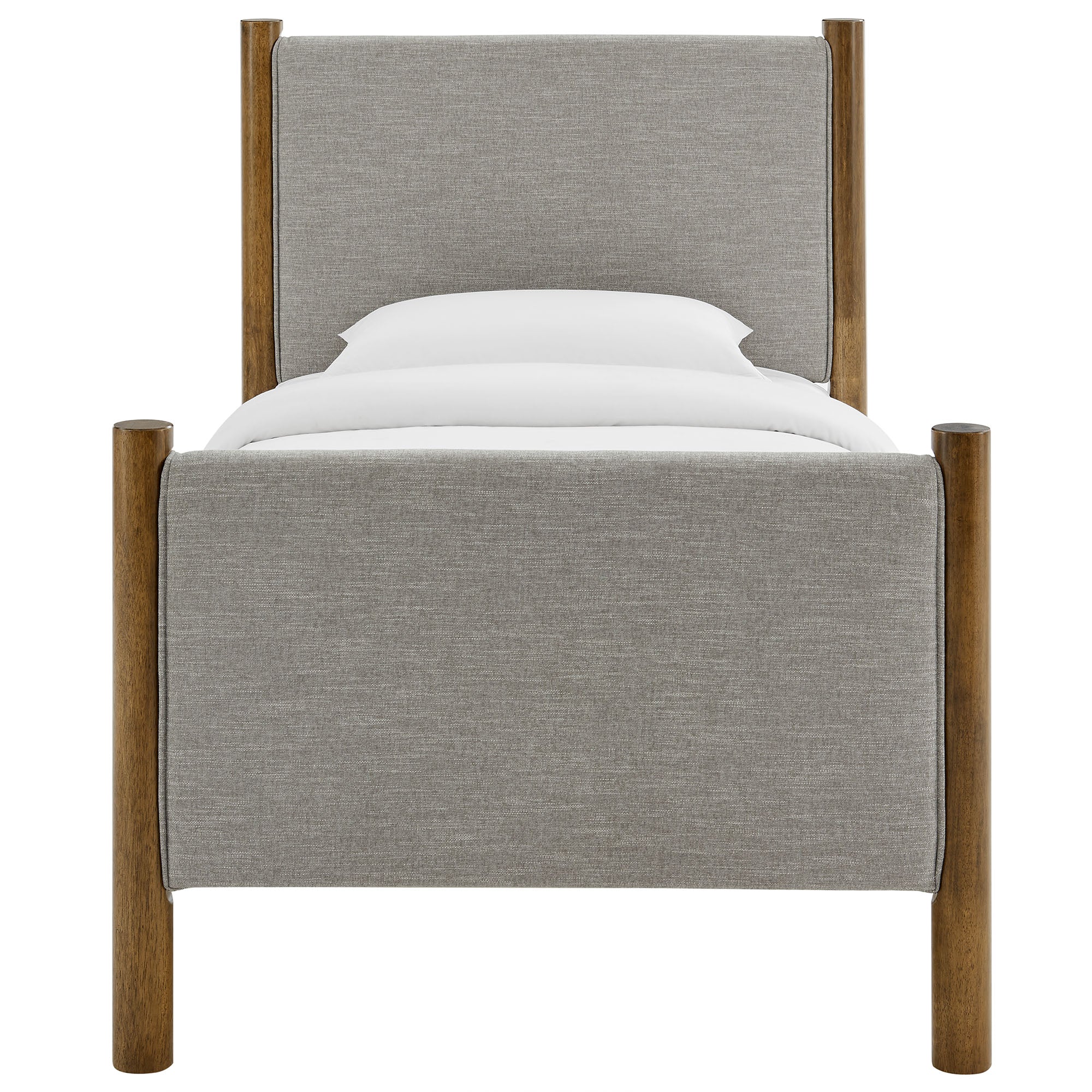 Maven Twin Size Fabric Upholstered Platform Bed by Modway